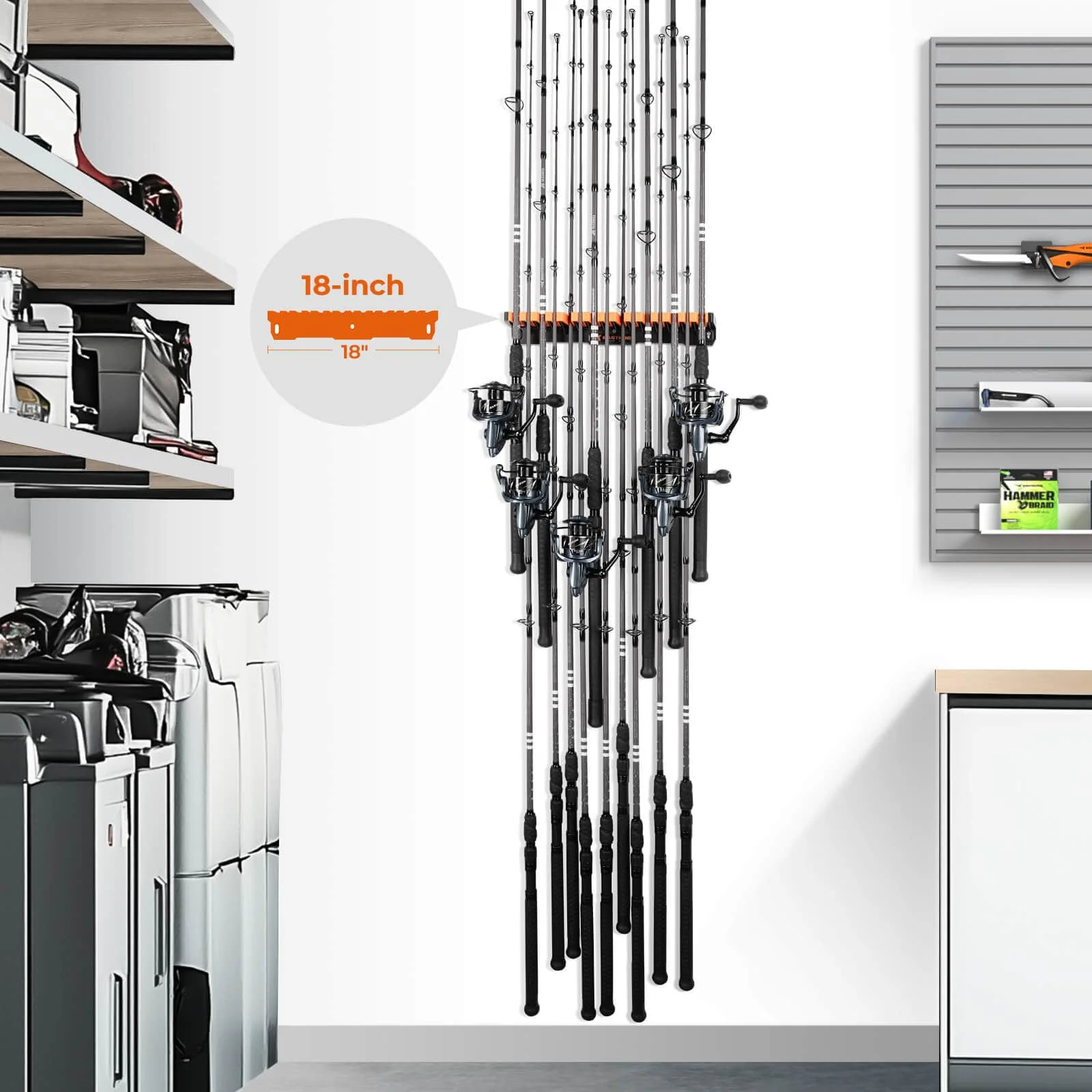 KastKing Patented V15 Vertical Fishing Rod Holder - Image 7
