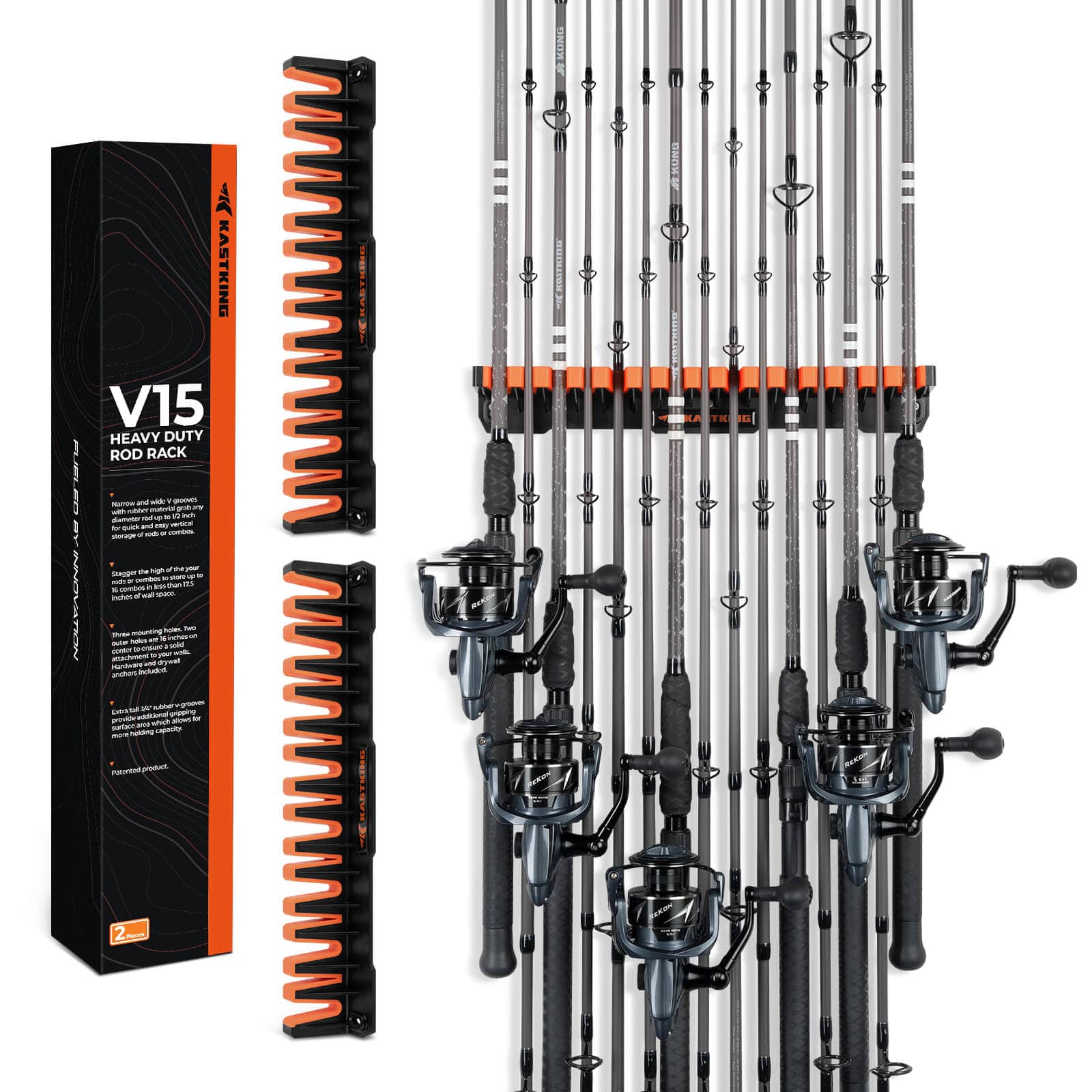 KastKing Patented V15 Vertical Fishing Rod Holder - Image 8