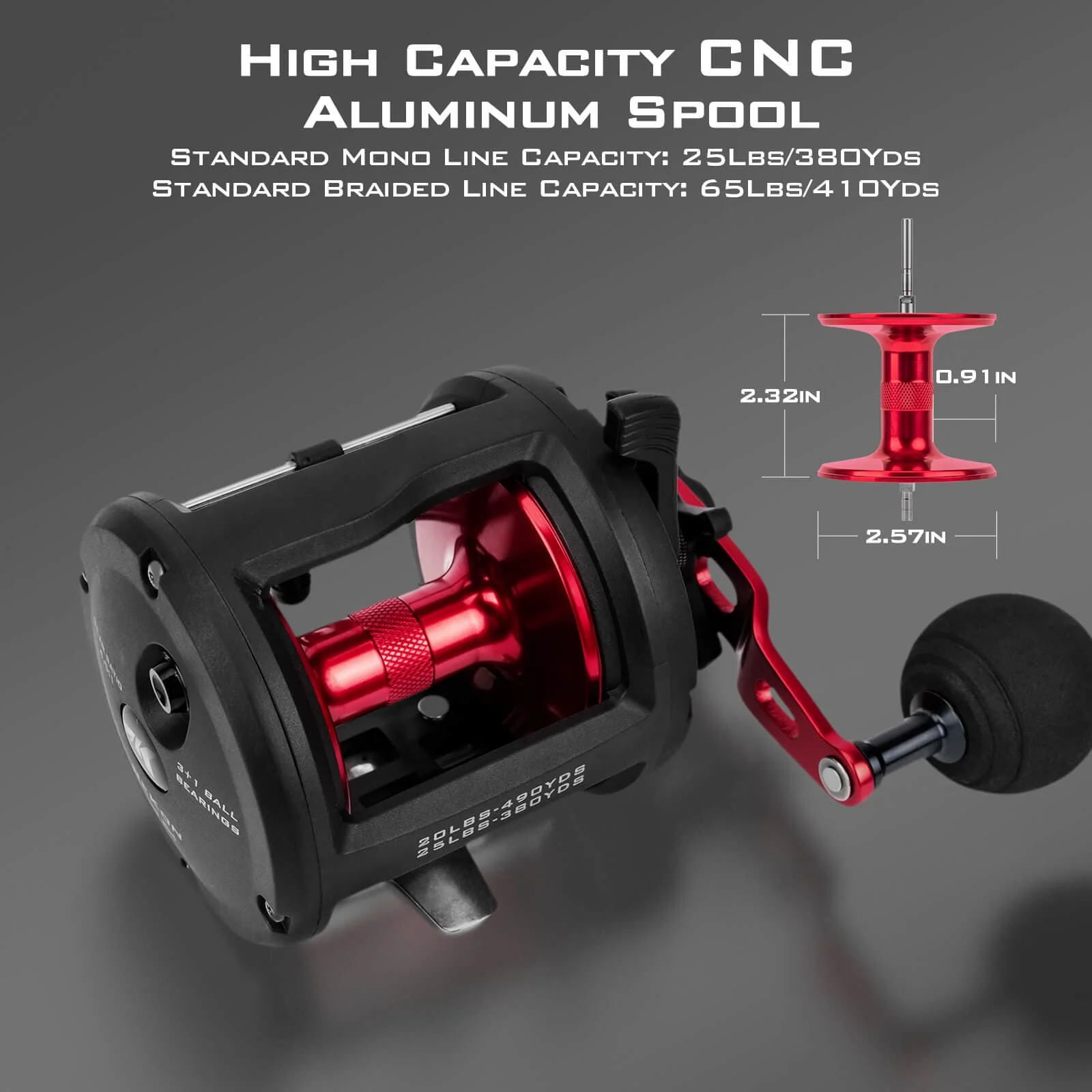 KastKing ReKon Round Baitcasting Reel - Image 10