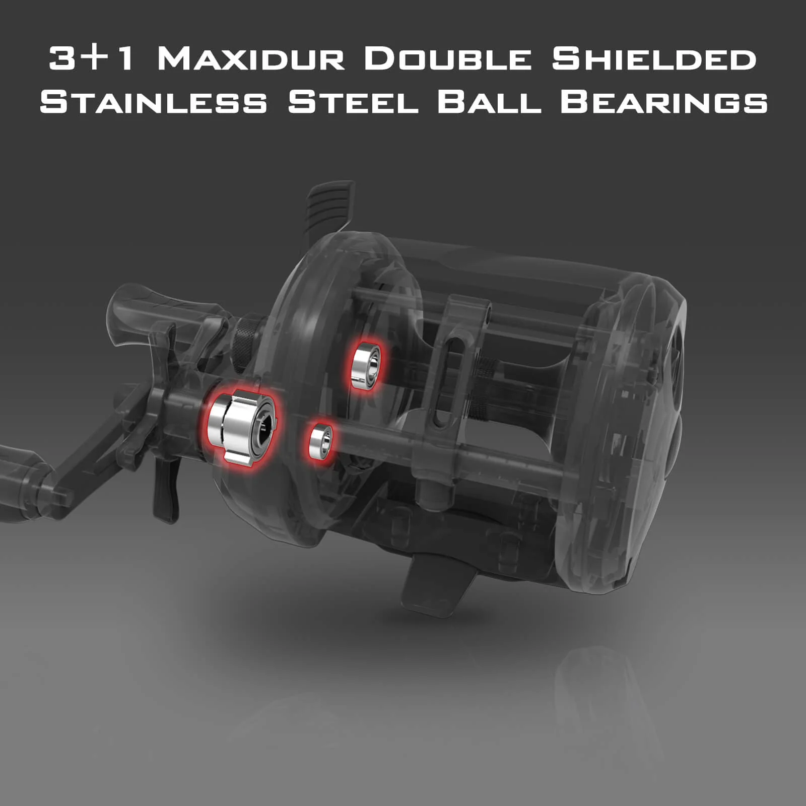 KastKing ReKon Round Baitcasting Reel - Image 12