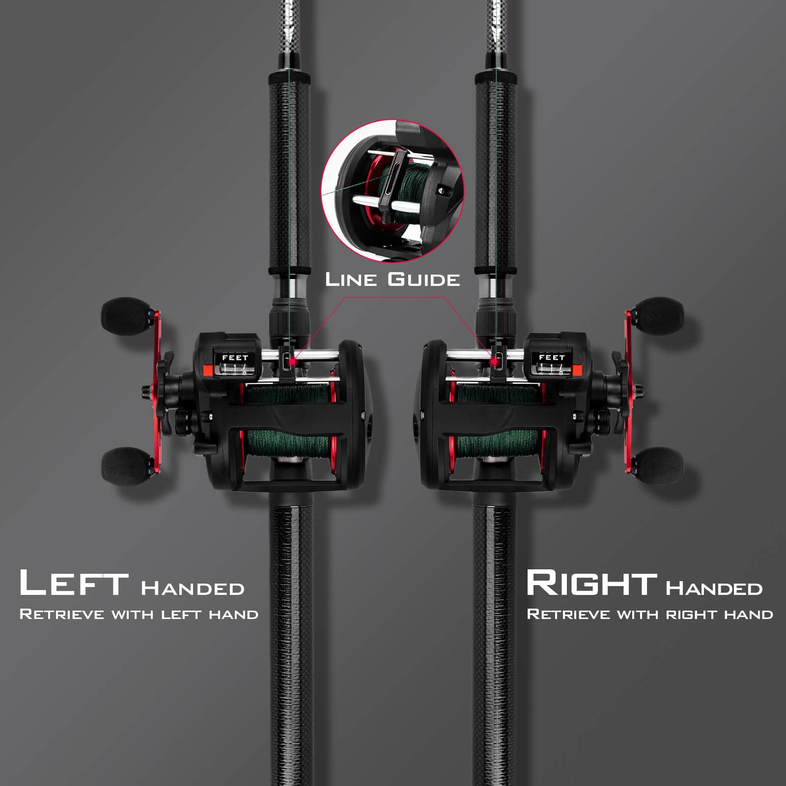 KastKing ReKon Round Baitcasting Reel - Image 5