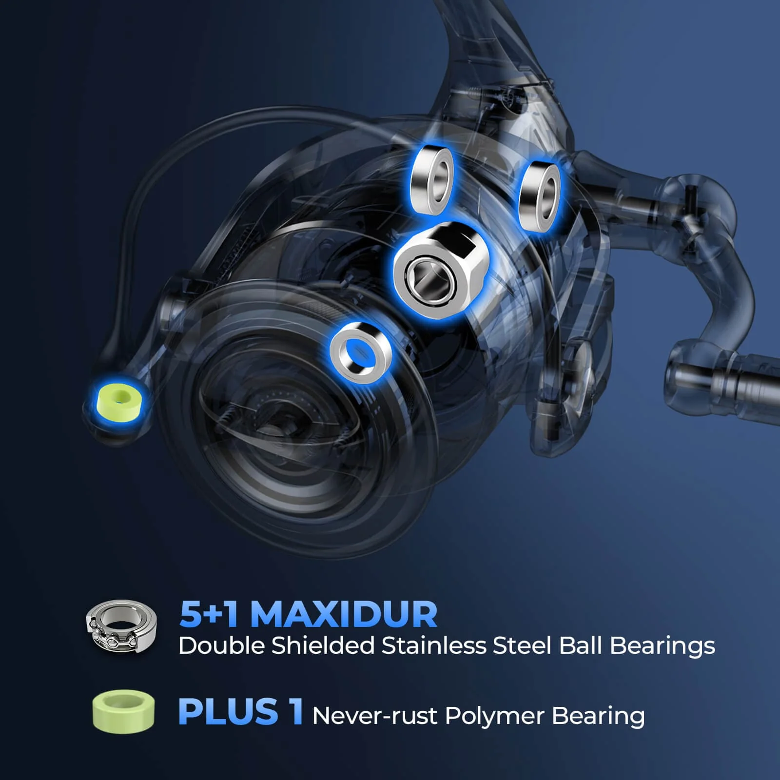 KastKing ReKon Saltwater Spinning Reel - Image 8