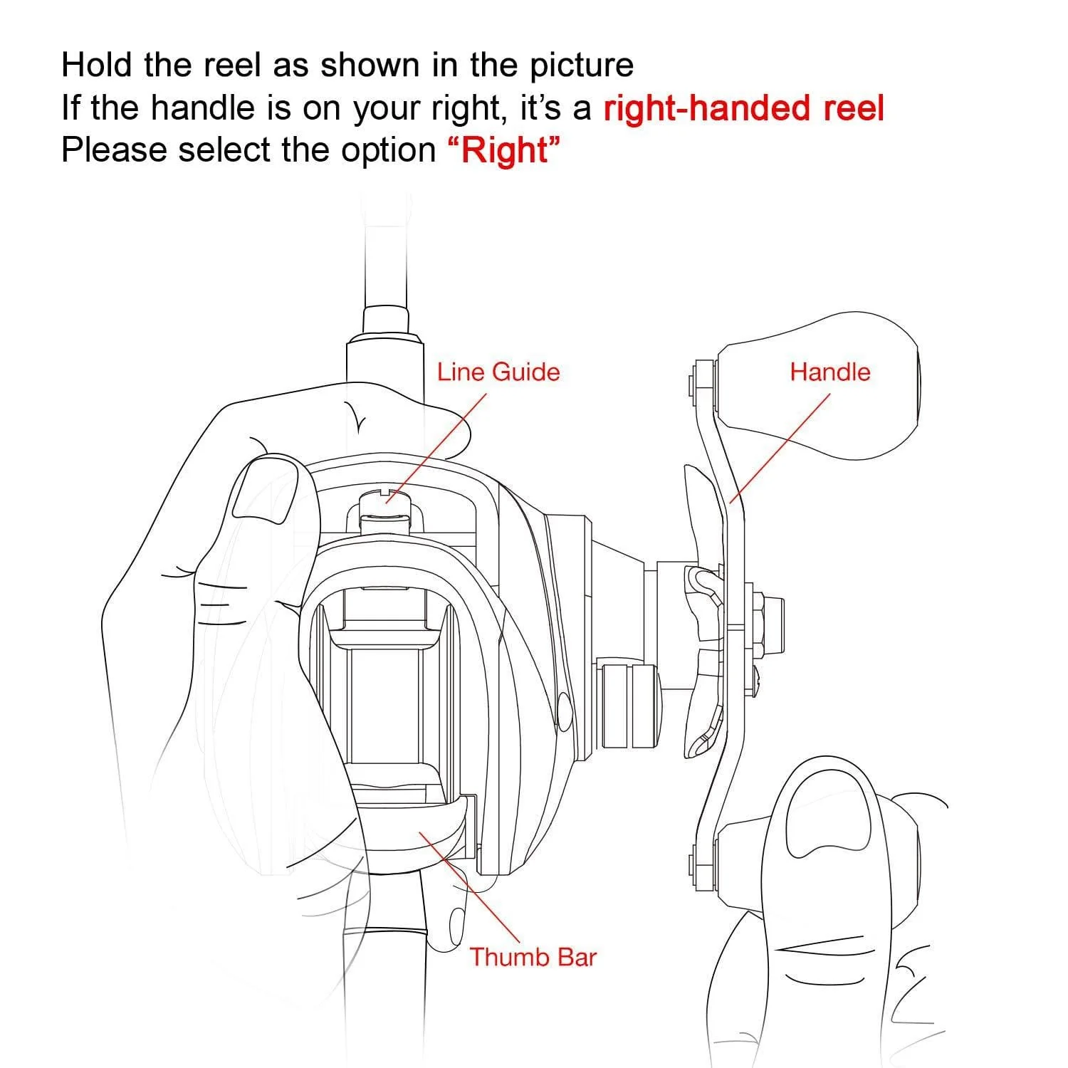 KastKing Rover Round Baitcasting Reel - Image 9