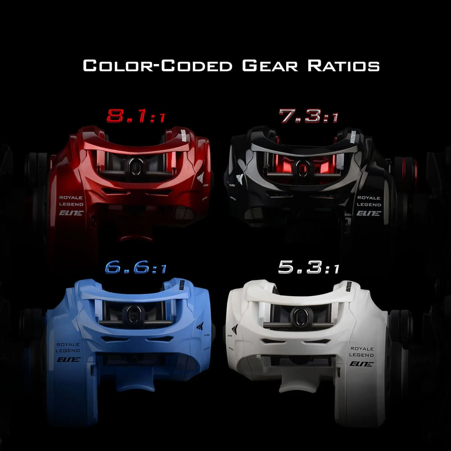 KastKing Royale Legend Baitcasting Reels - Elite Series - Image 7