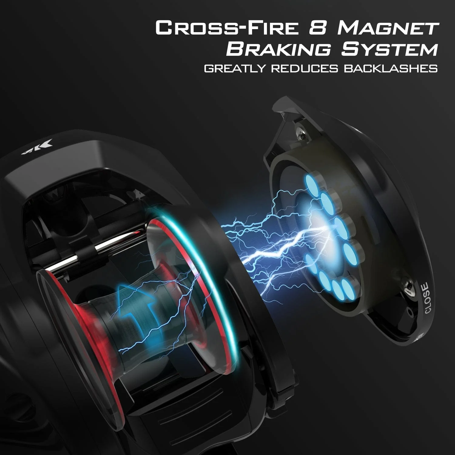 KastKing Royale Legend II Baitcasting Reel - Image 8