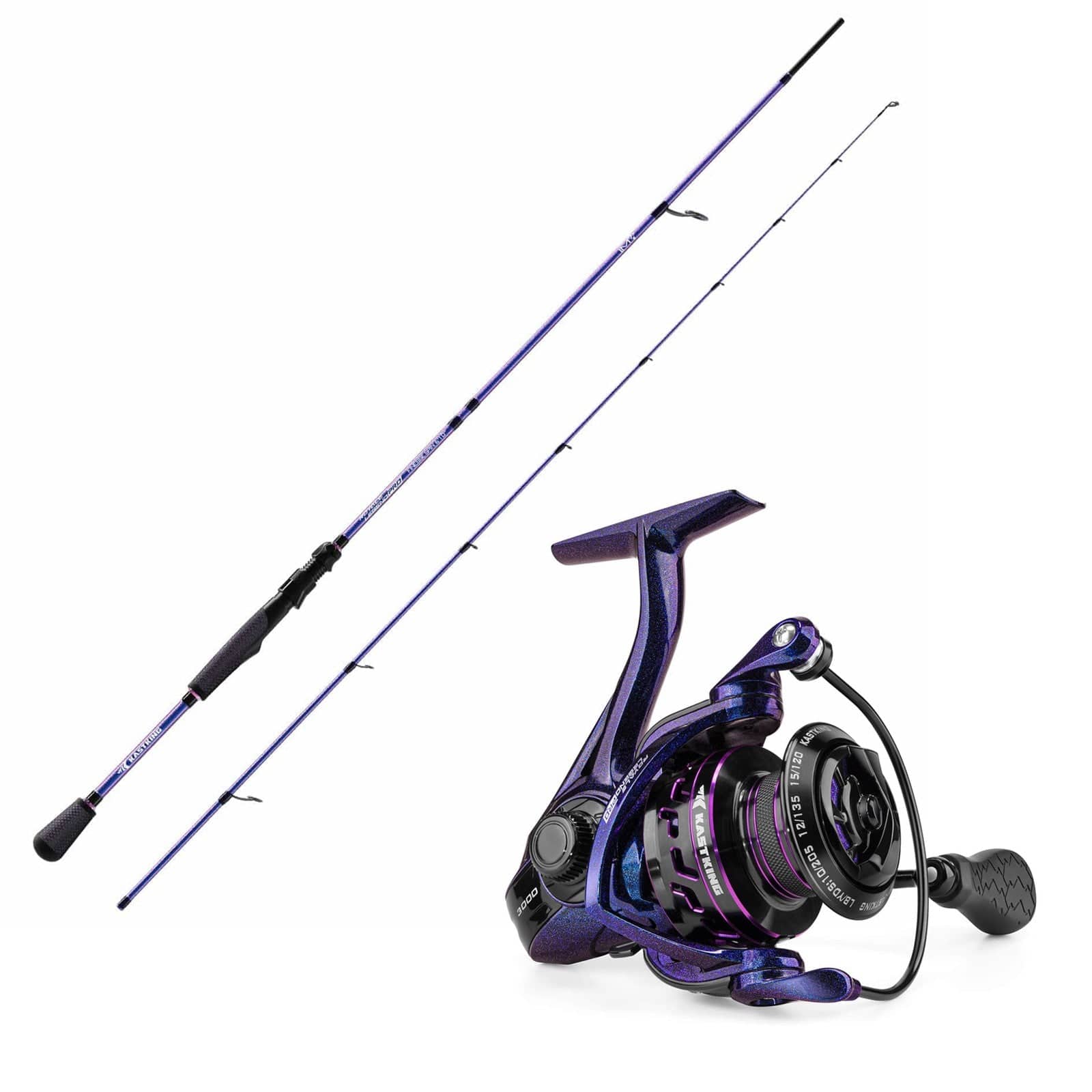 KastKing Royale Legend Pro Spinning Fishing Rod and Reel Combo - Image 30