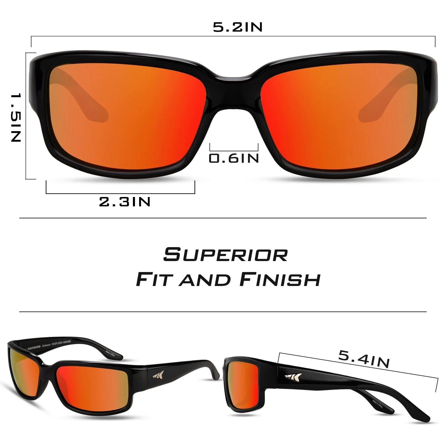 KastKing Skidaway Polarized Sport Sunglasses for Men and Women - Image 15
