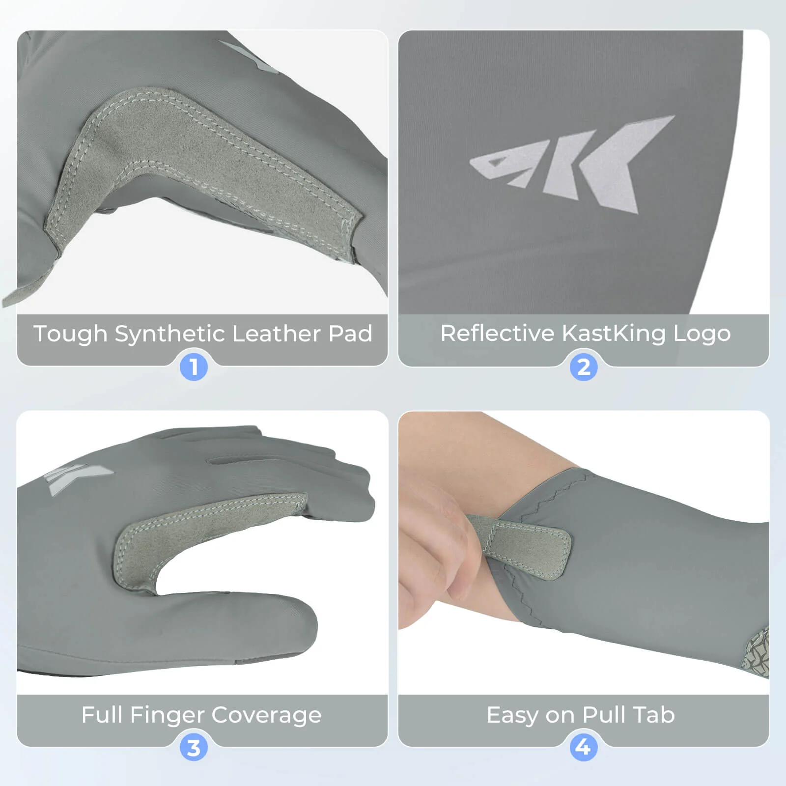 KastKing Sol Armis Pro Full Finger Gloves - Image 11