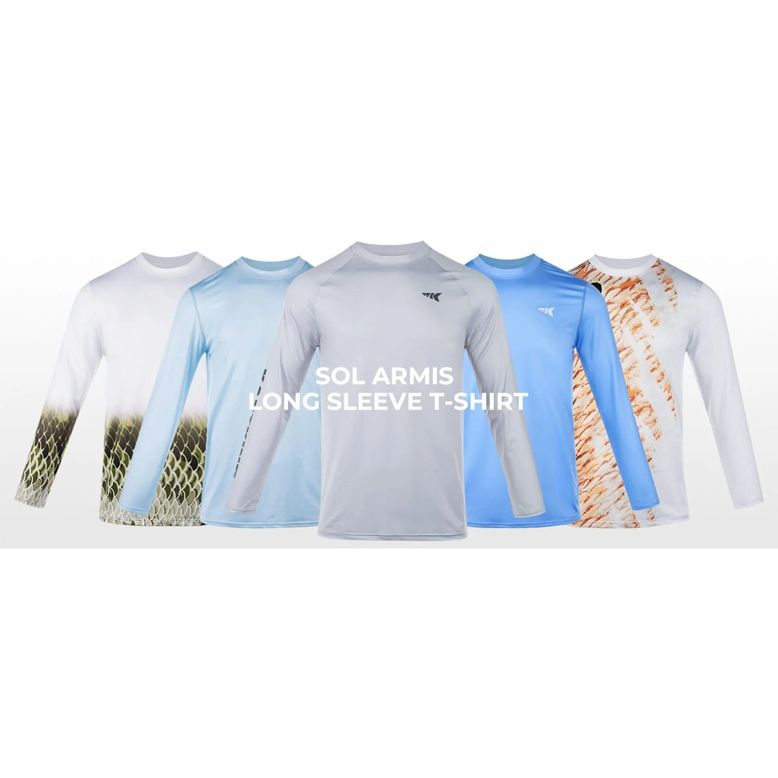 KastKing Sol Armis UPF 50 Long Sleeve Fishing Shirts - Image 24