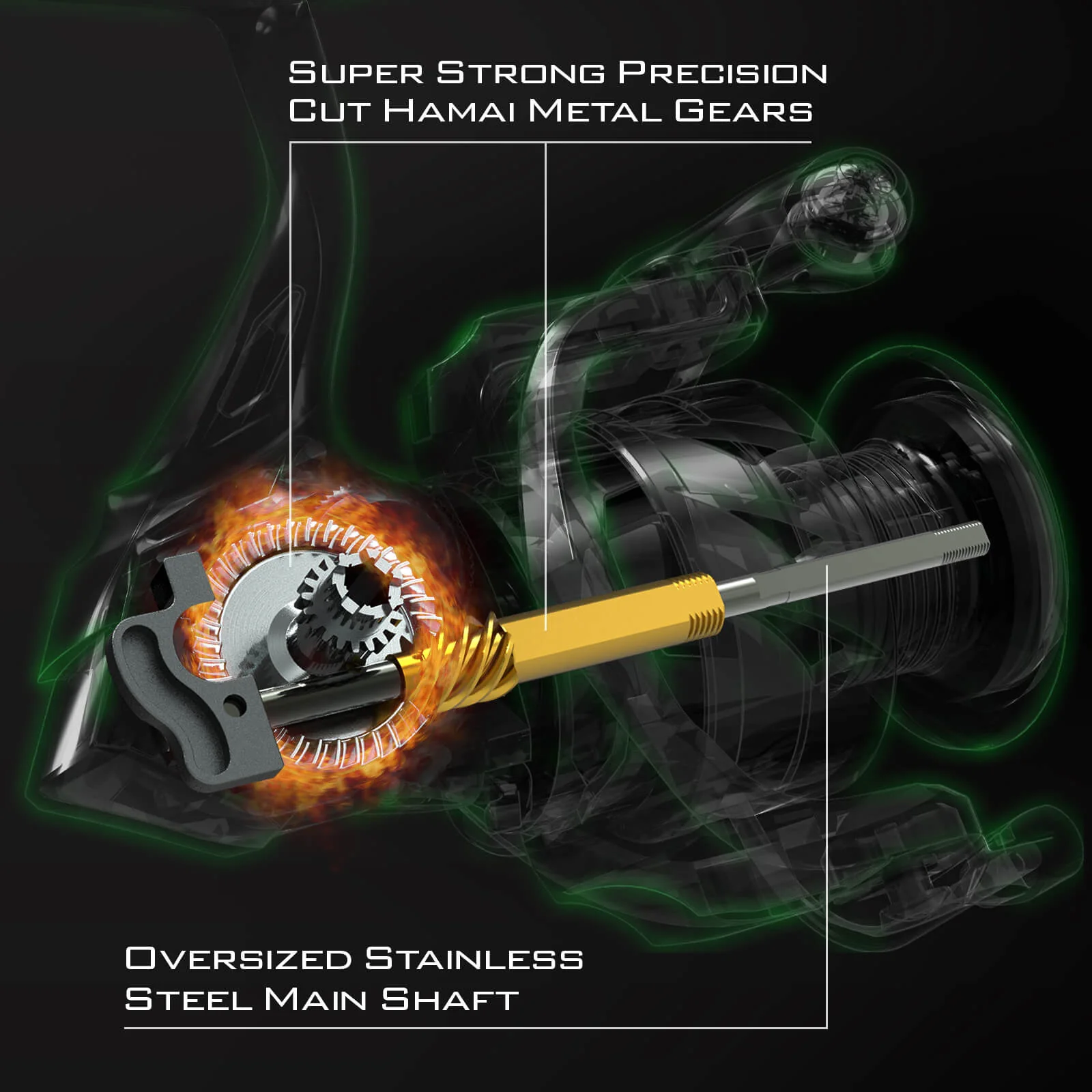 KastKing Spartacus II Spinning Fishing Reel - Image 9