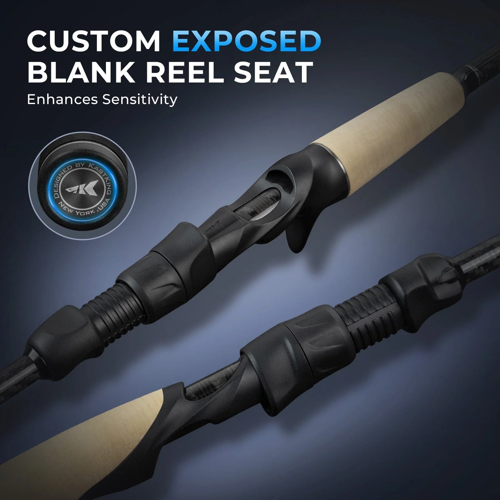 KastKing Spartacus II Plus Twin-Tip Spinning Rod - Image 9