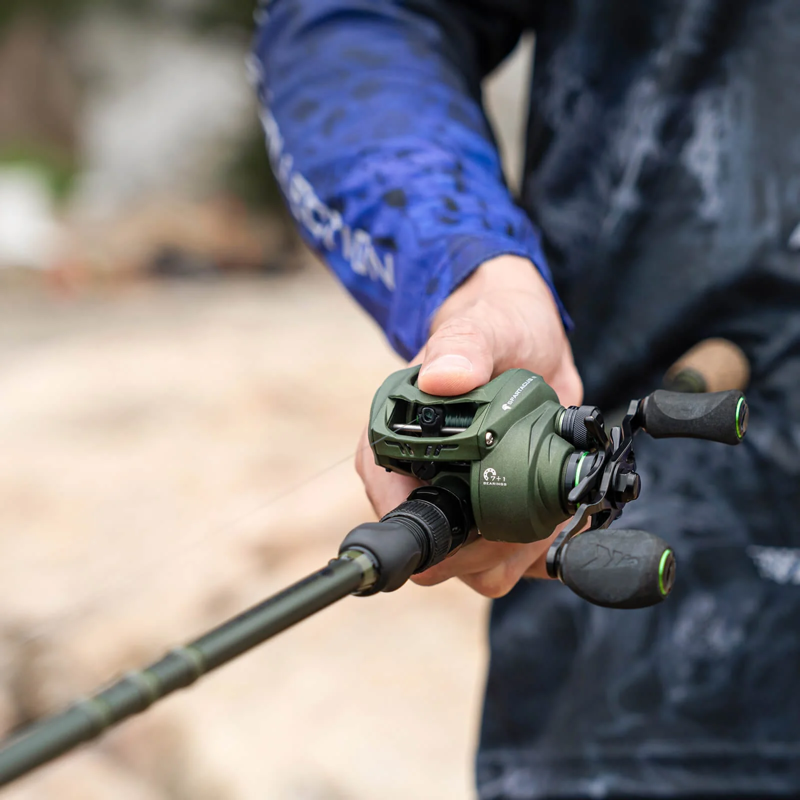 KastKing Spartacus II Twin-Tip Baitcaster Rod and Reel Combo - Image 9