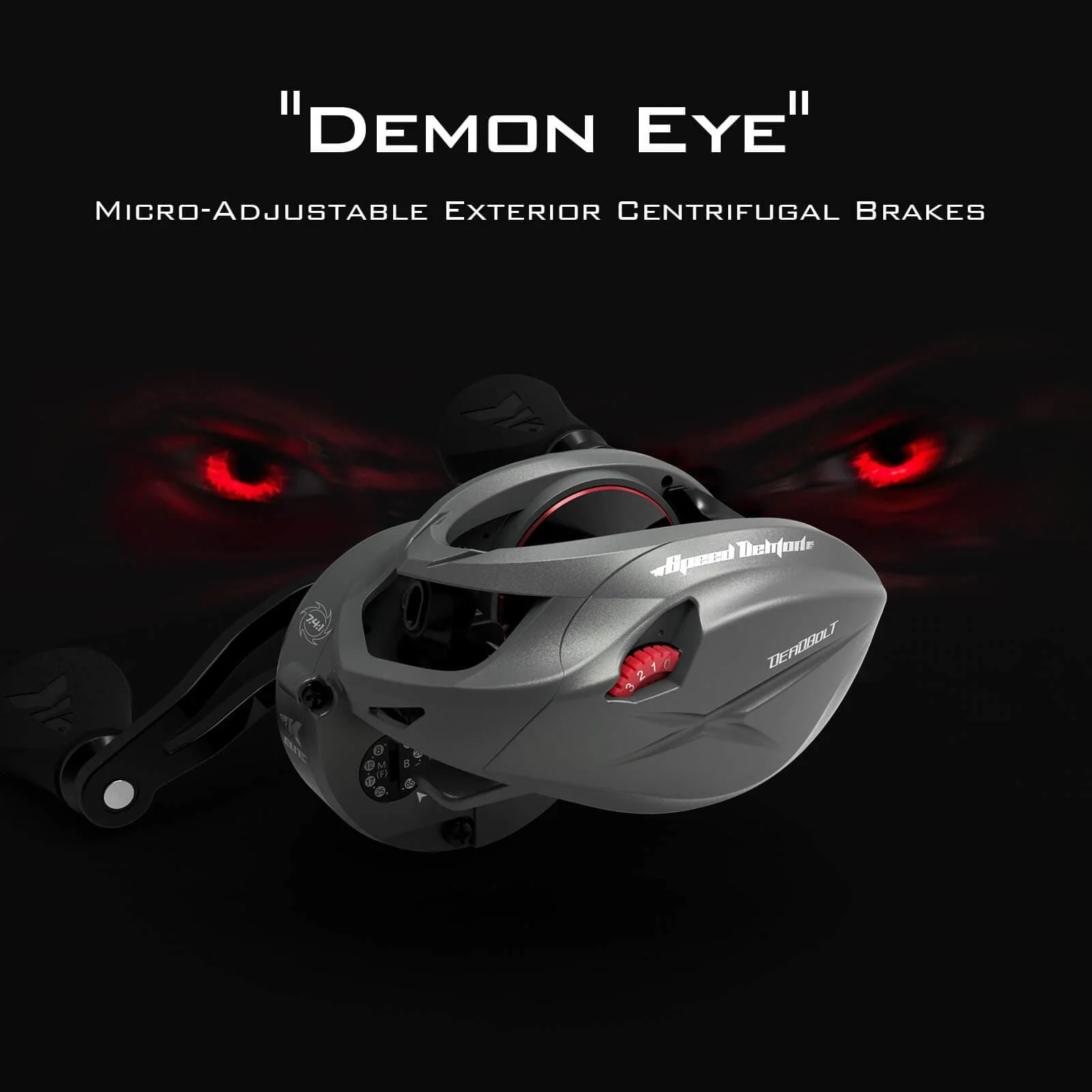 KastKing Speed Demon Elite Deadbolt Baitcasting Reel - Image 10