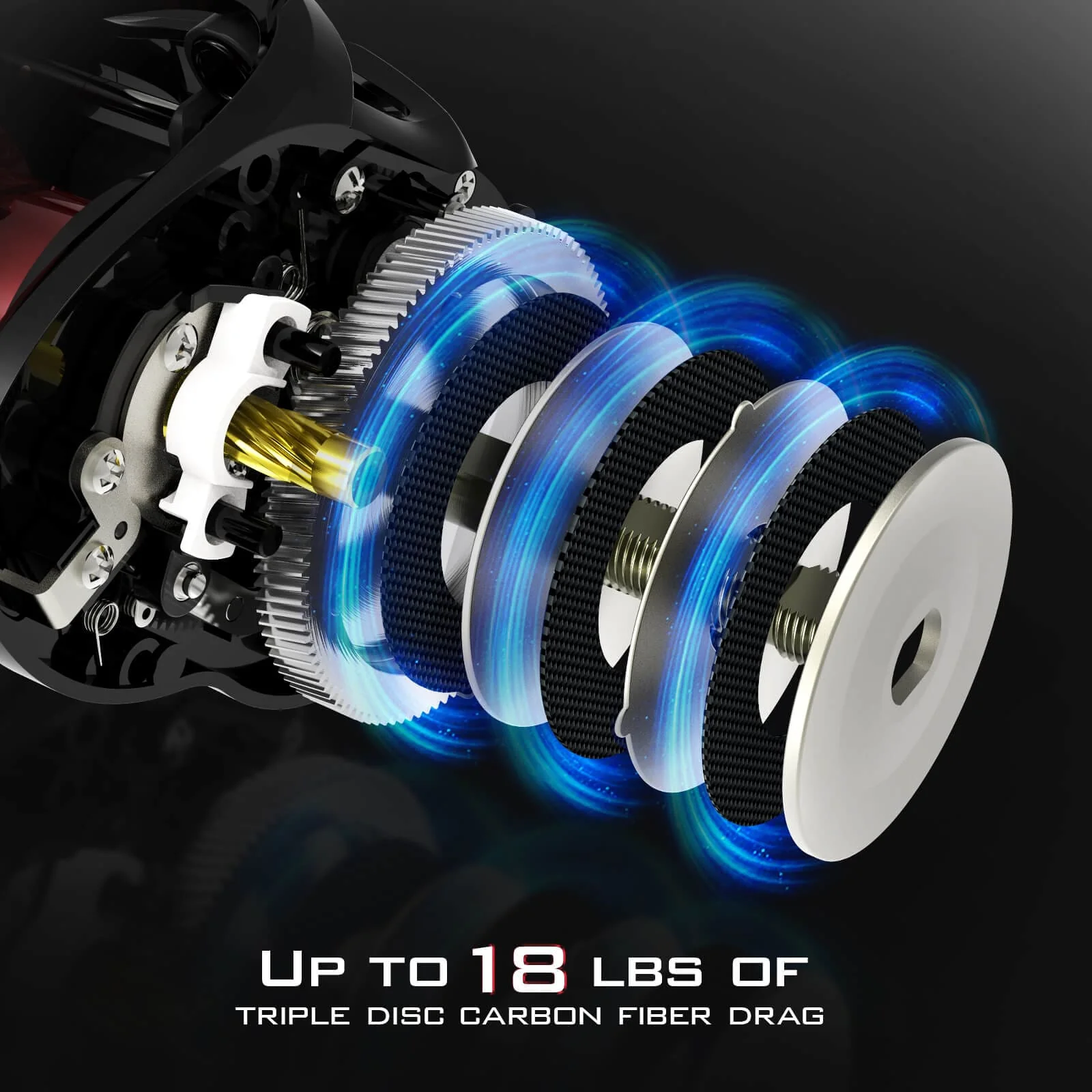 KastKing Speed Demon Elite Skipping Baitcasting Reel - Image 10