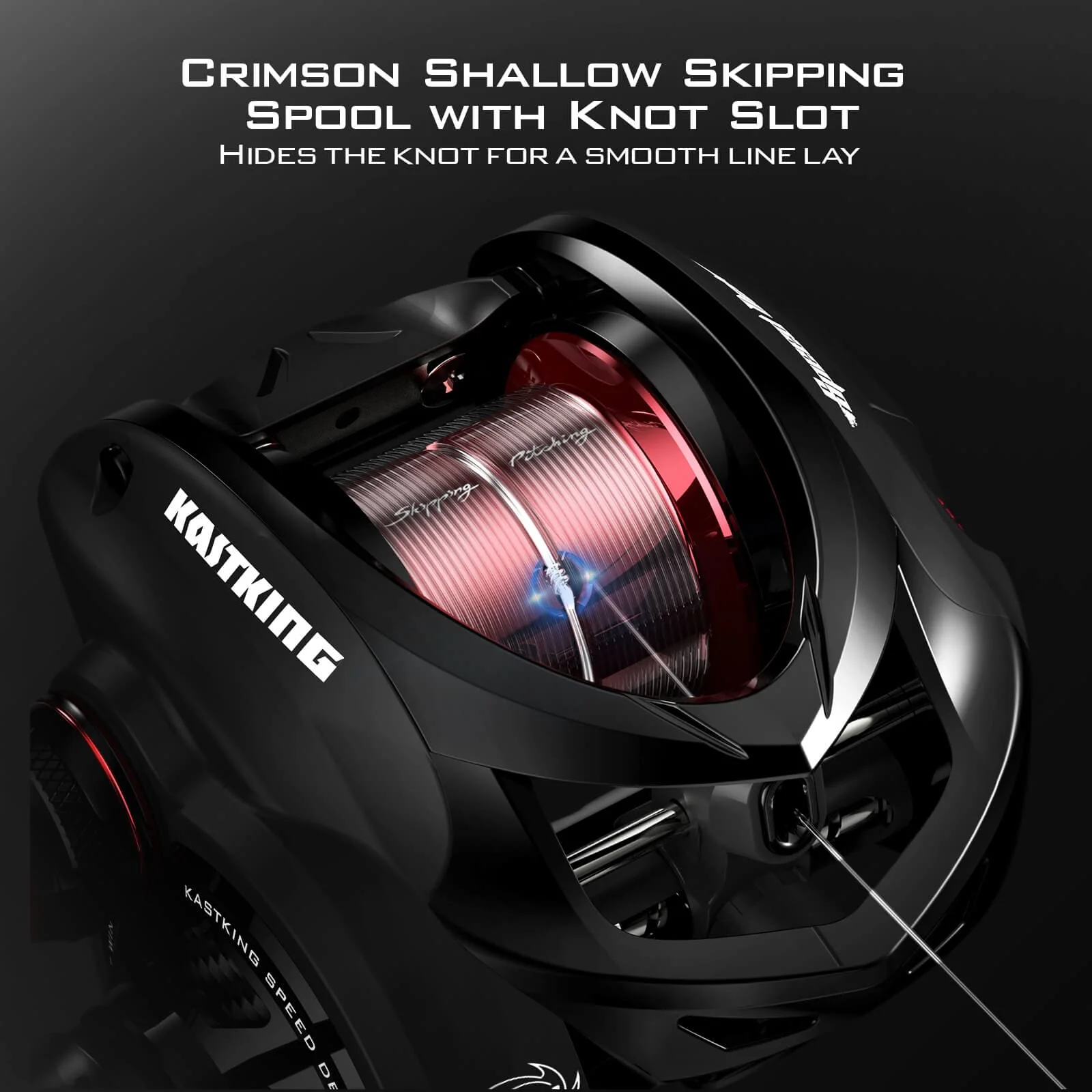 KastKing Speed Demon Elite Skipping Baitcasting Reel - Image 5