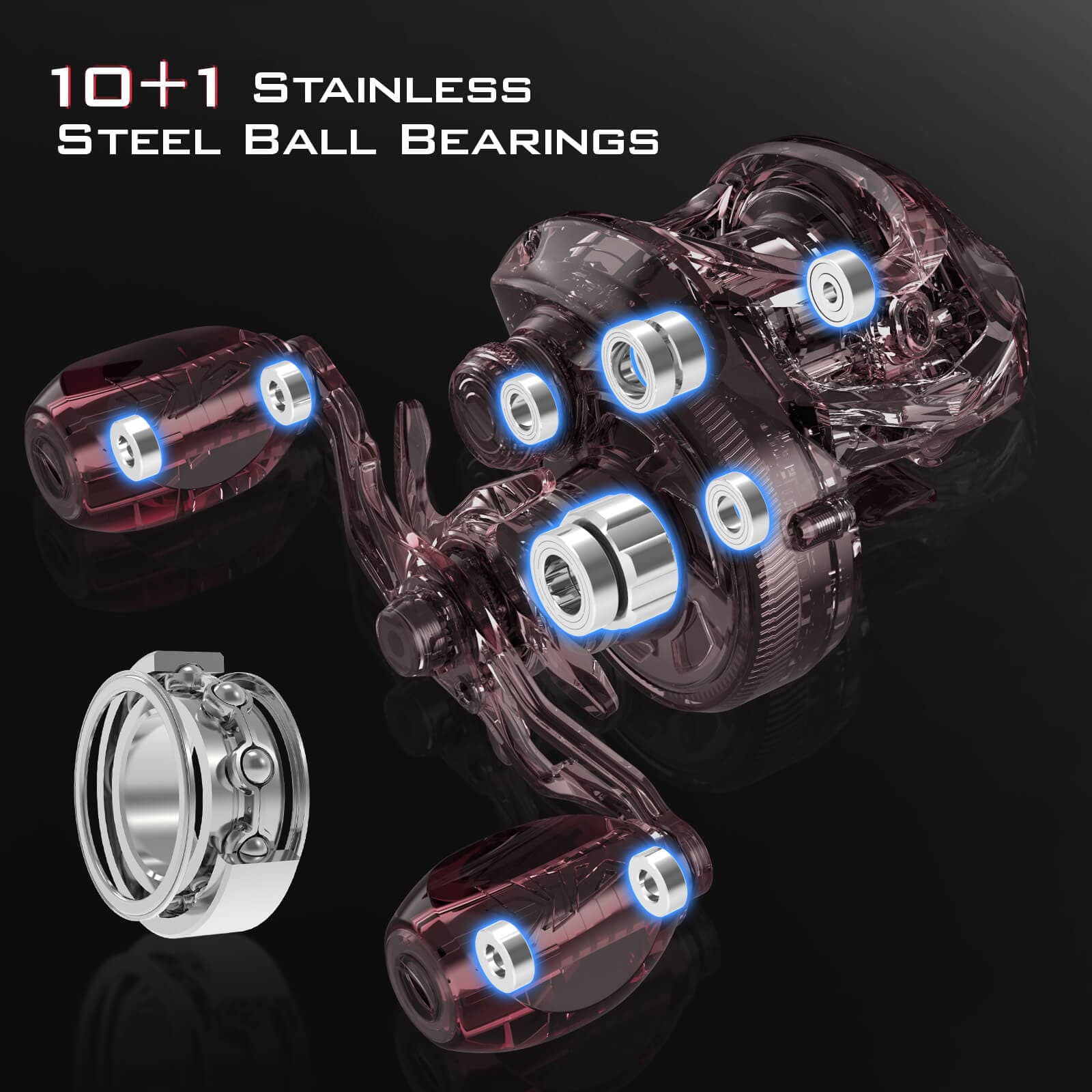 KastKing Speed Demon Elite Skipping Baitcasting Reel - Image 8