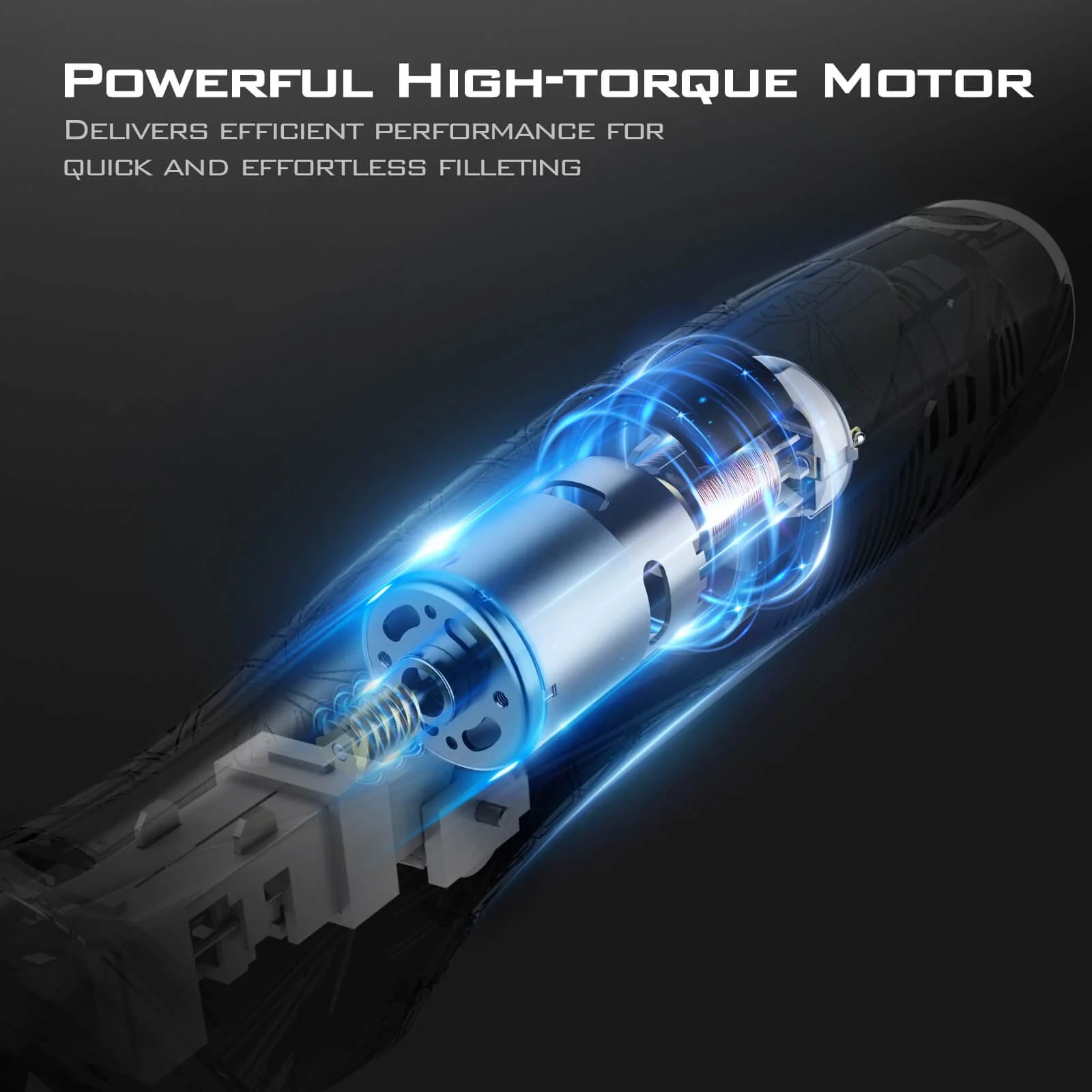 KastKing Speed Demon Pro Lithium-ion Electric Fillet Knife - Image 4