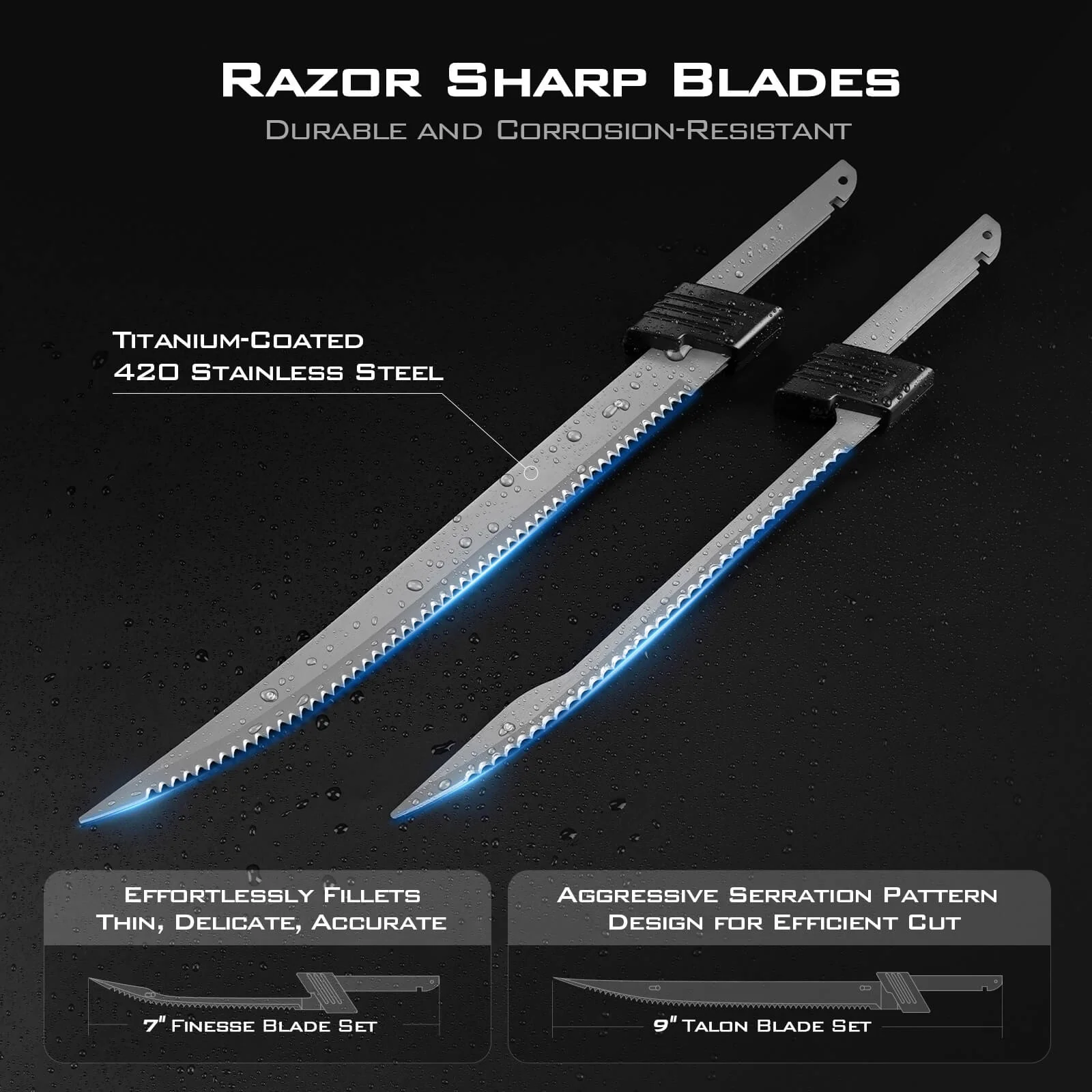 KastKing Speed Demon Pro Lithium-ion Electric Fillet Knife - Image 5