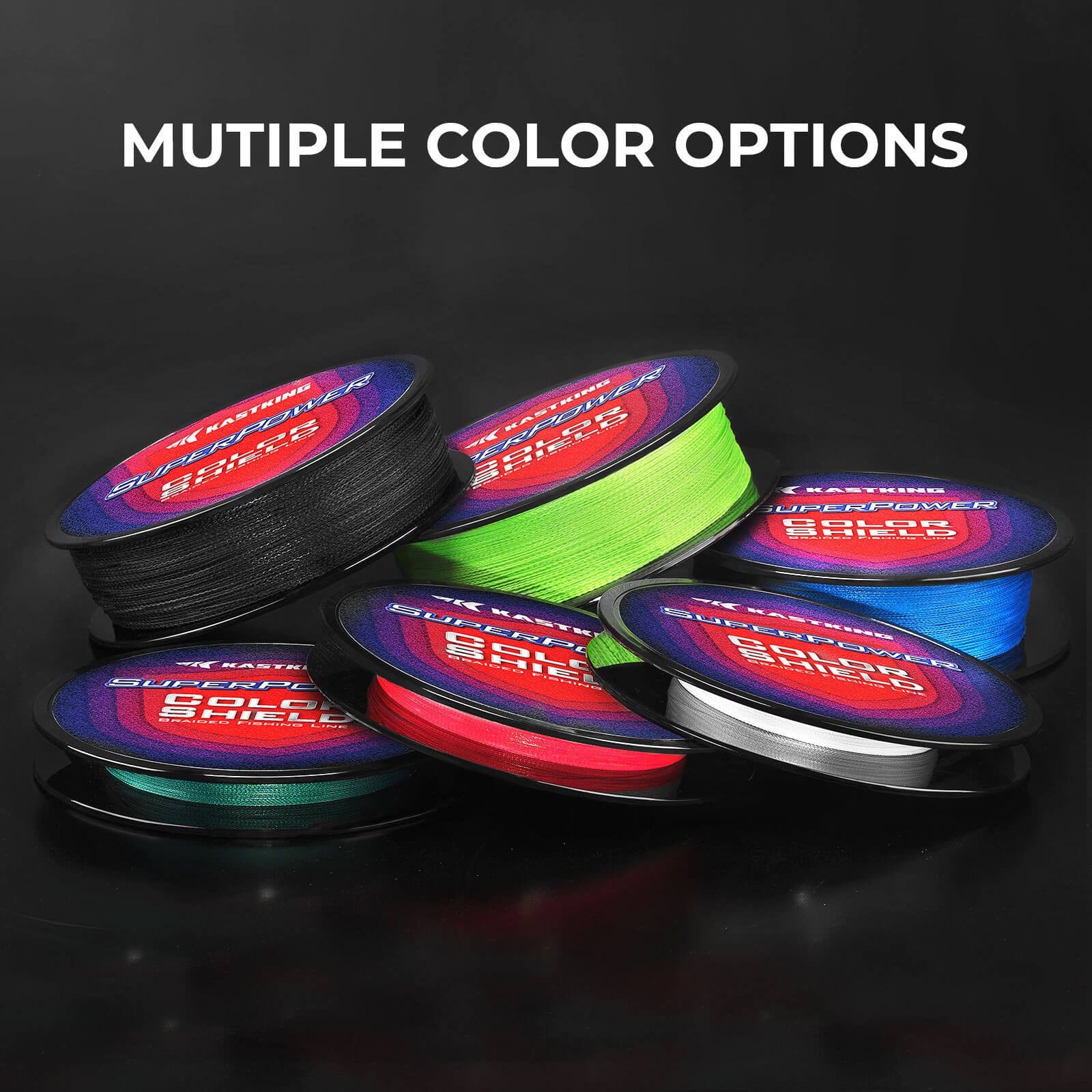 KastKing SuperPower ColorShield Braided Fishing line - 150YDS - Image 7