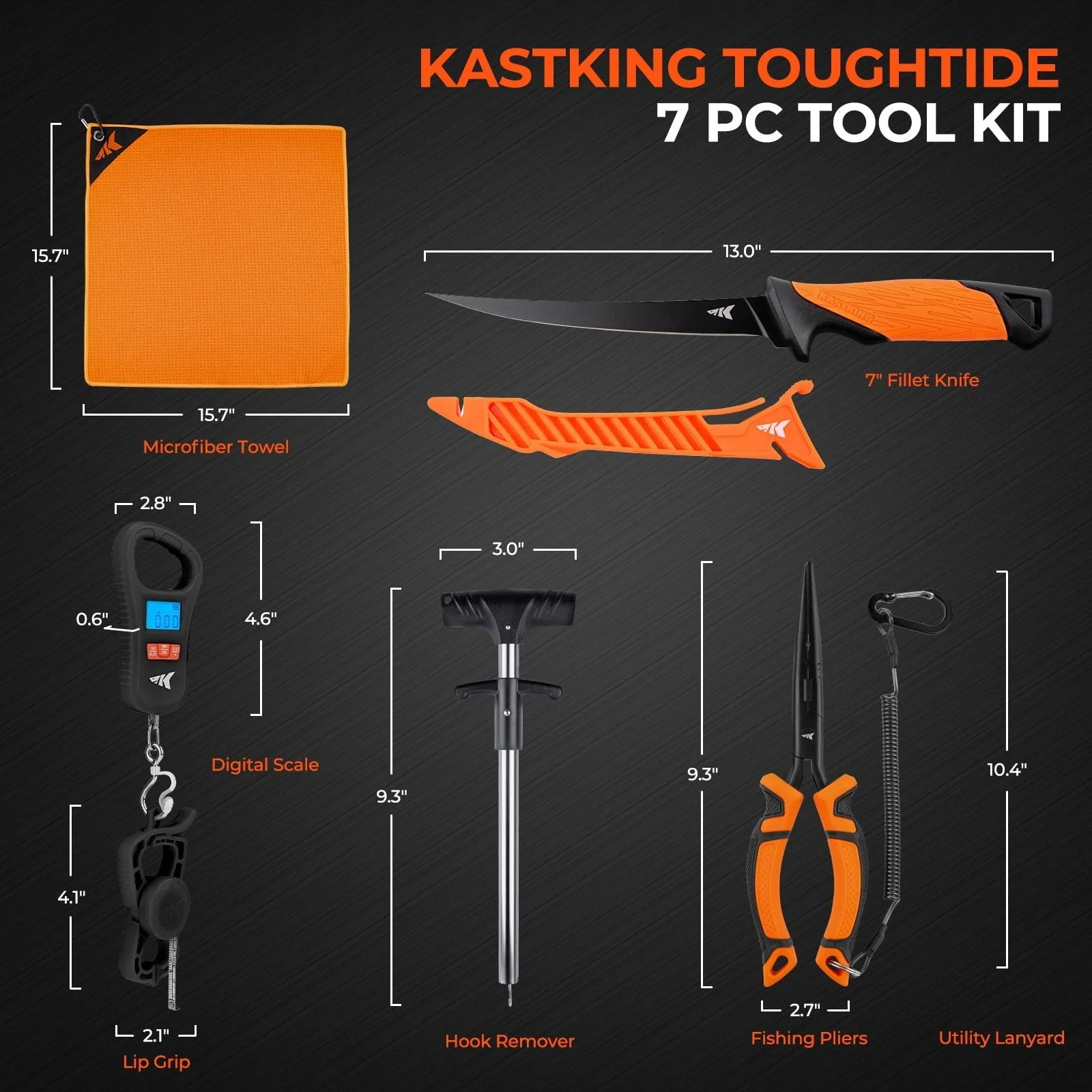 KastKing ToughTide Fishing Tool Kit - Image 9