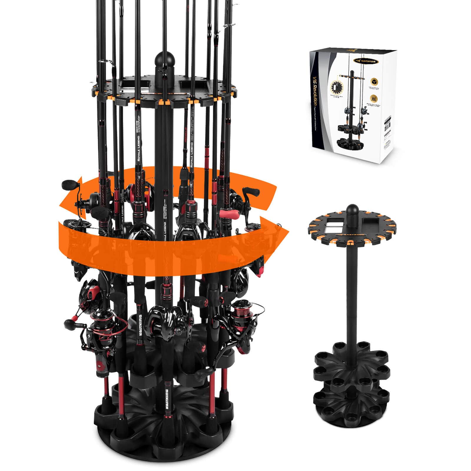 KastKing V16 Revolution Floor Rod Rack - Upgrade Version - Image 3