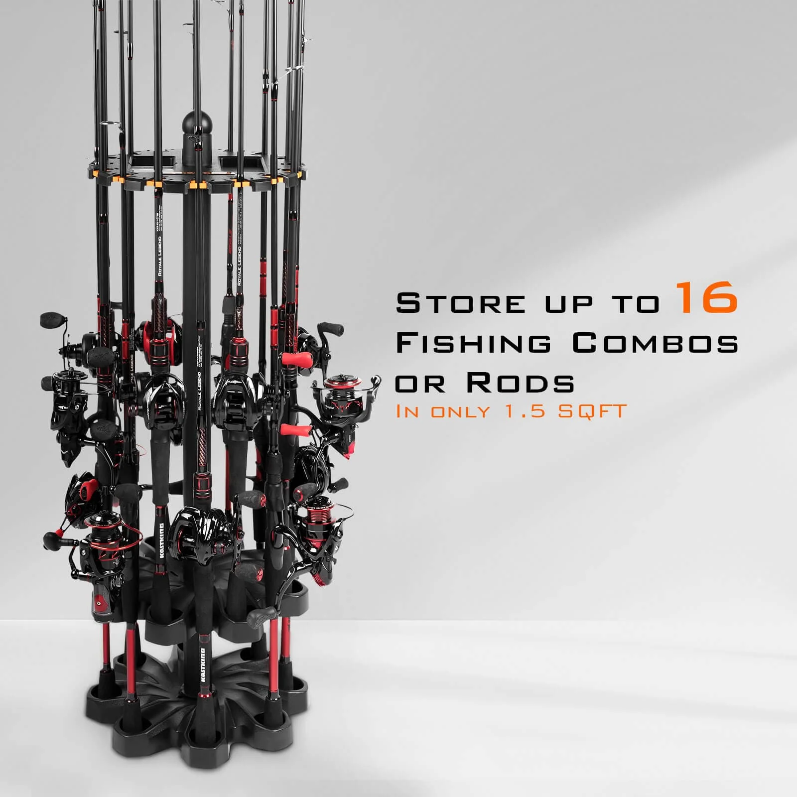 KastKing V16 Revolution Floor Rod Rack - Upgrade Version - Image 4