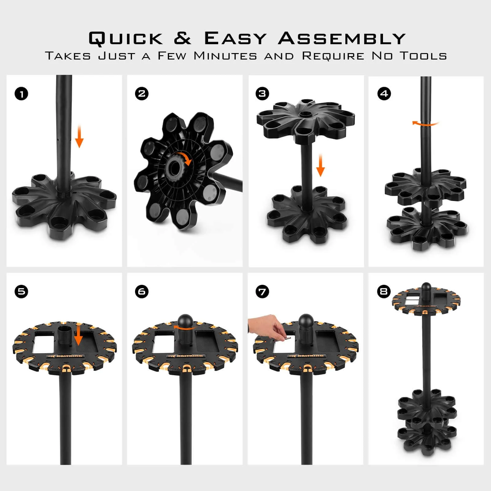 KastKing V16 Revolution Floor Rod Rack - Upgrade Version - Image 8