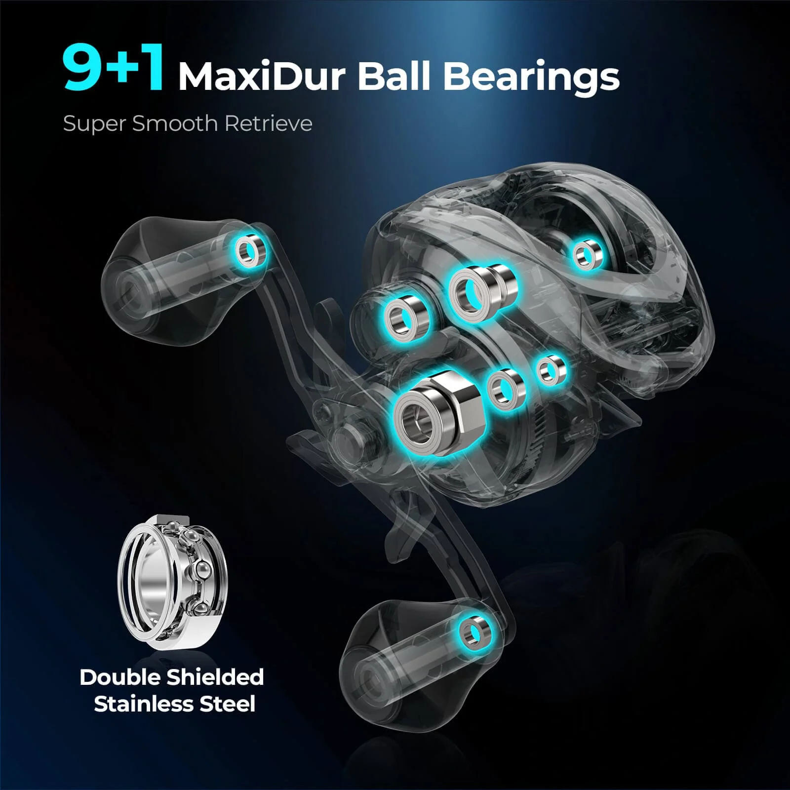 KastKing Verus Baitcasting Reel - Image 6