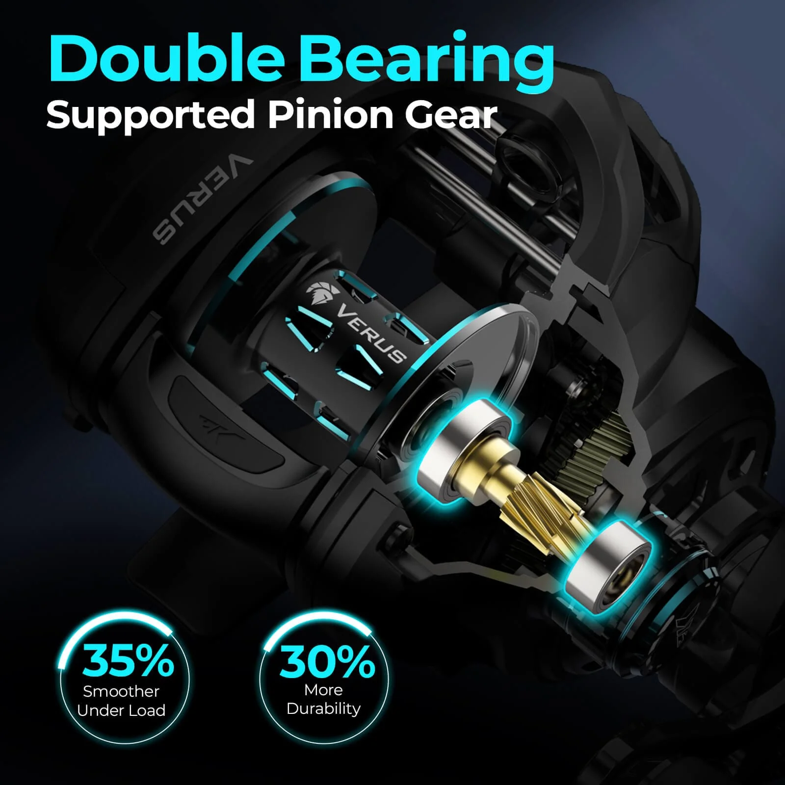 KastKing Verus Baitcasting Reel - Image 7