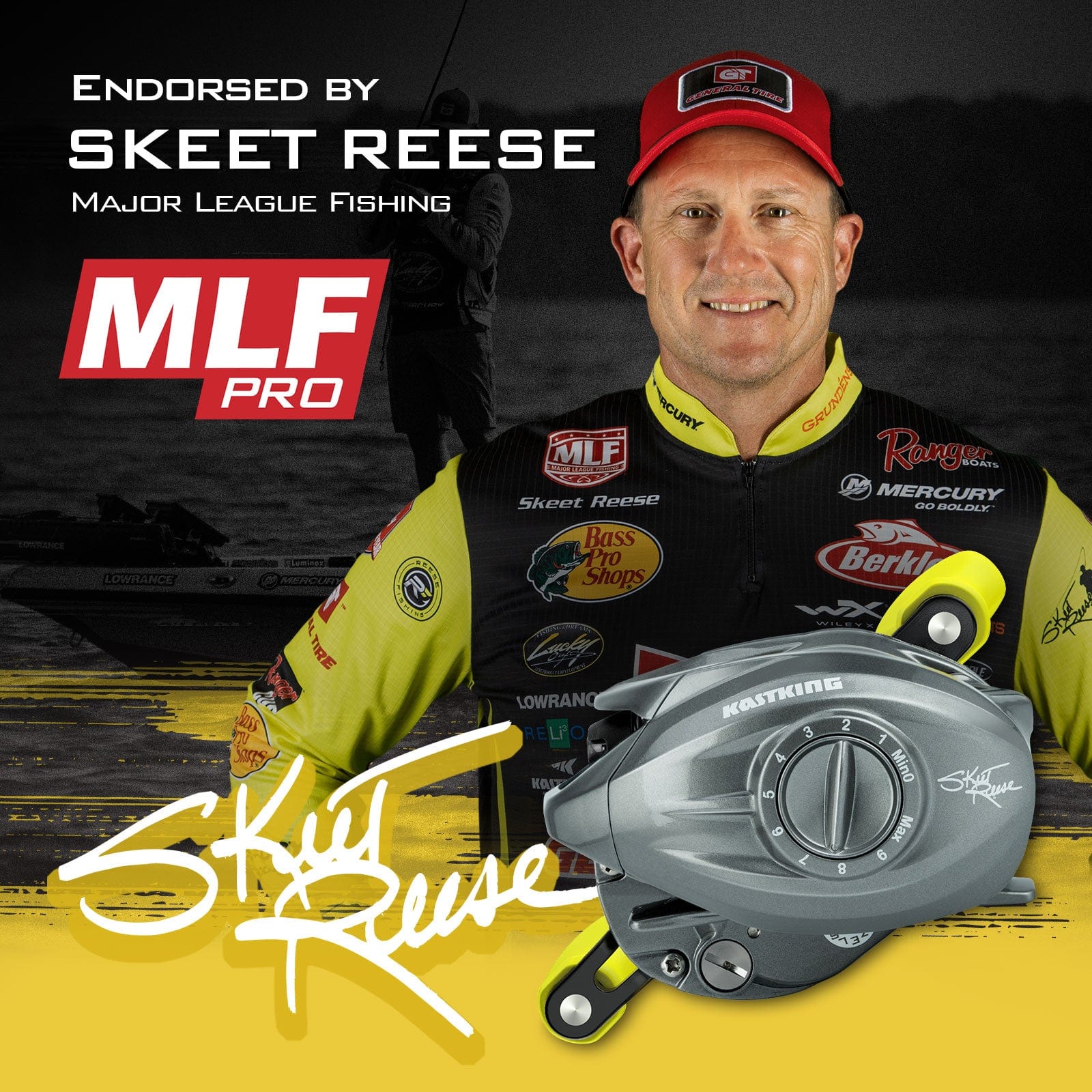 KastKing Skeet Reese Icon and Verus Baitcaster Rod and Reel Combo - Image 21
