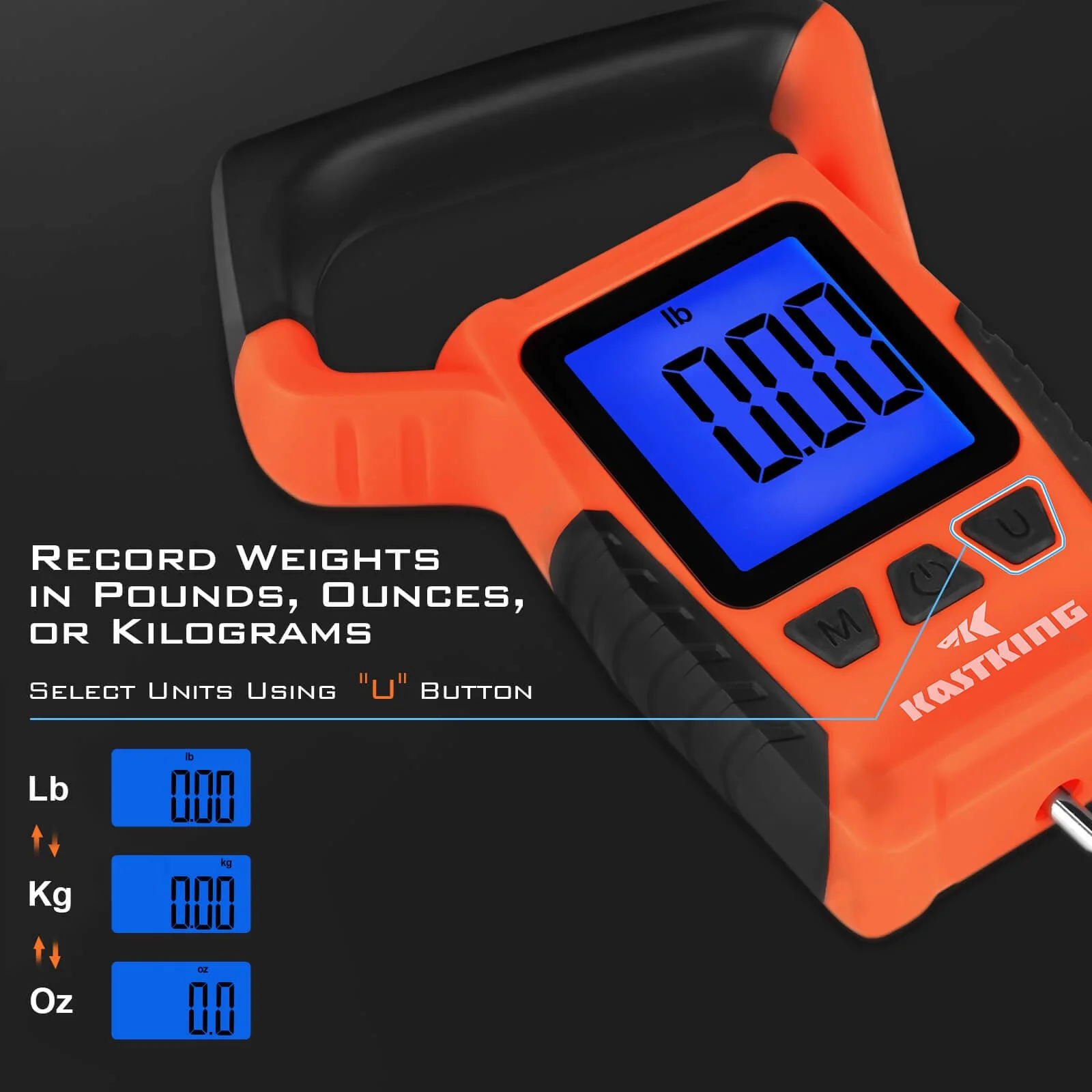 KastKing WideView Floating Waterproof Digital Scale or Lip Grip Combo - Image 14