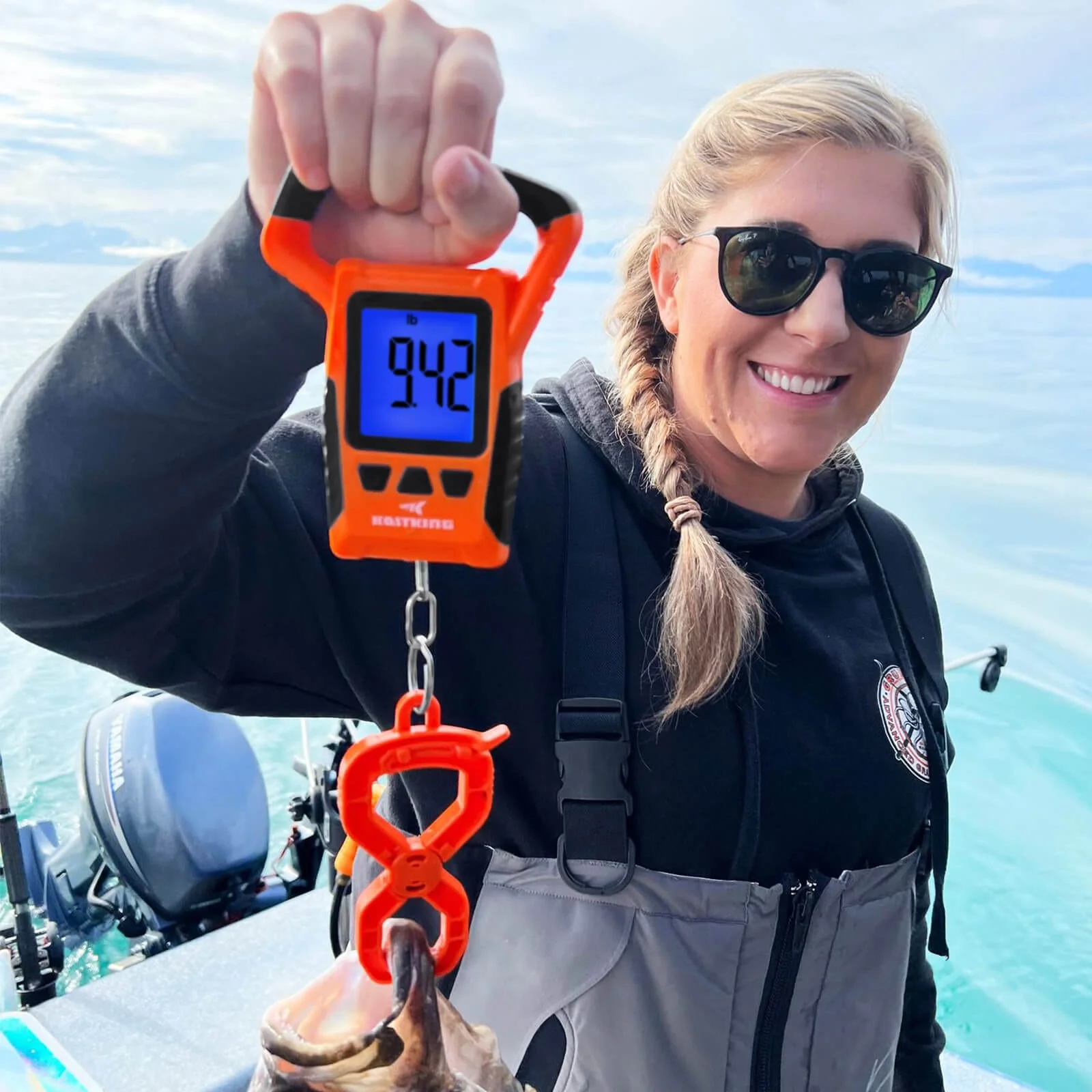 KastKing WideView Floating Waterproof Digital Scale or Lip Grip Combo - Image 4