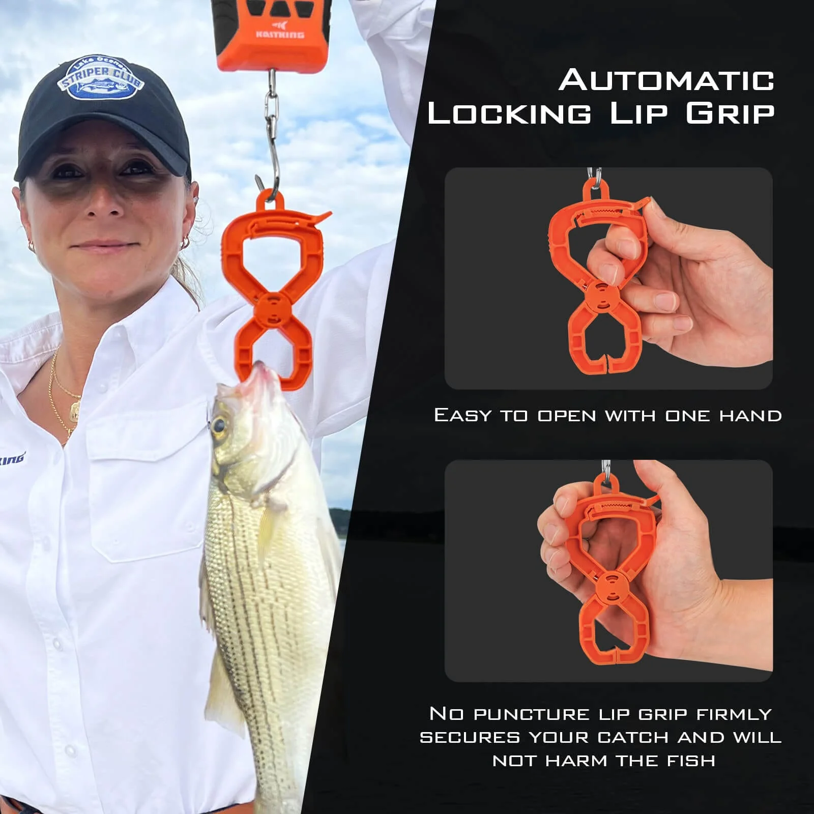 KastKing WideView Floating Waterproof Digital Scale or Lip Grip Combo - Image 5