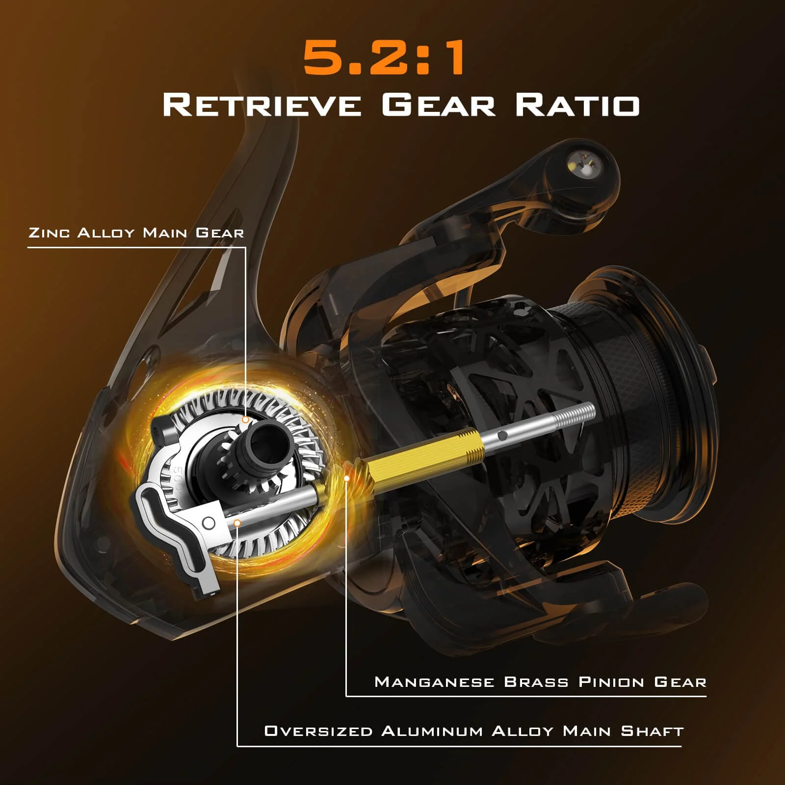 KastKing Zephyr 1000 SFS (Spin Finesse System) Fishing Reel - Image 10