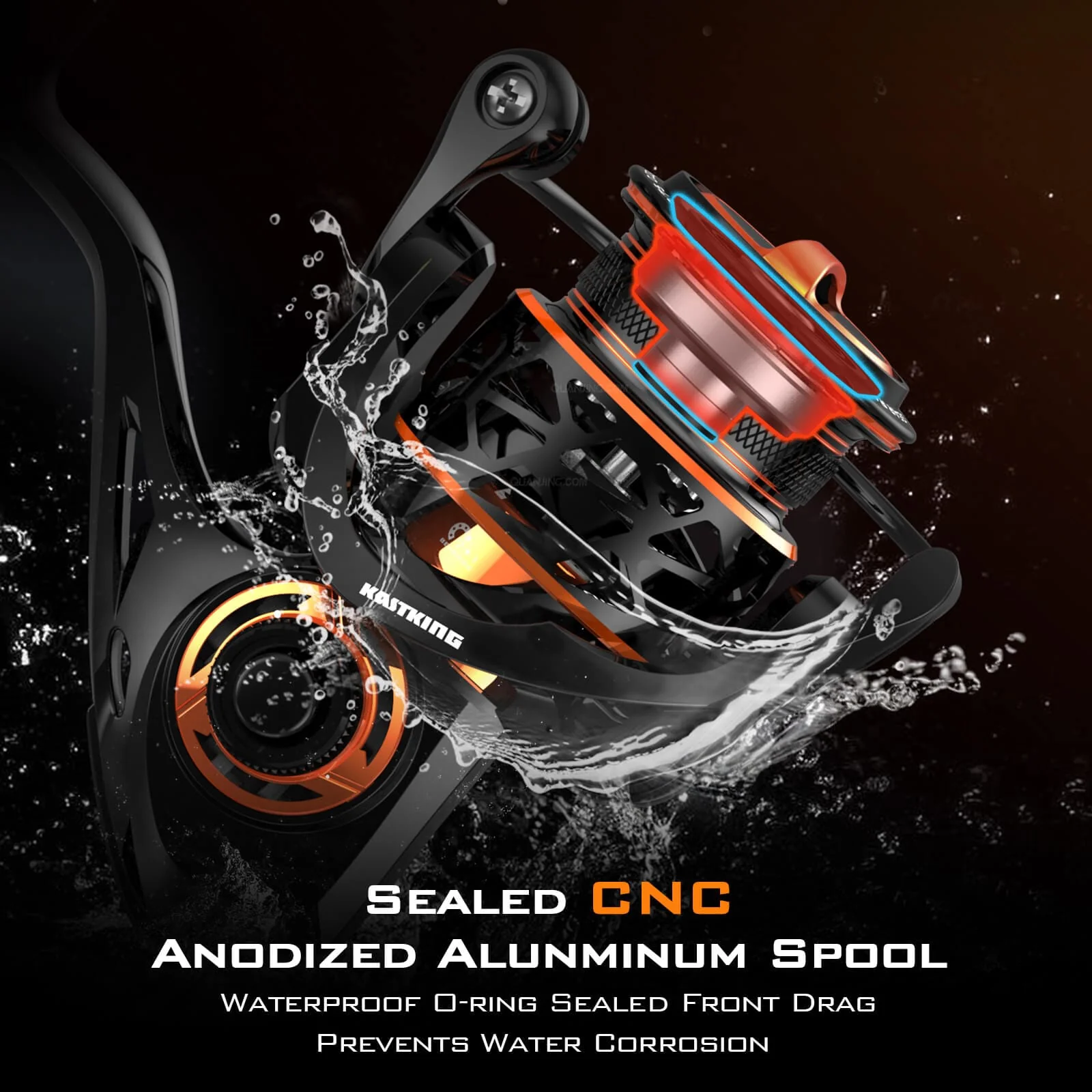 KastKing Zephyr 1000 SFS (Spin Finesse System) Fishing Reel - Image 13