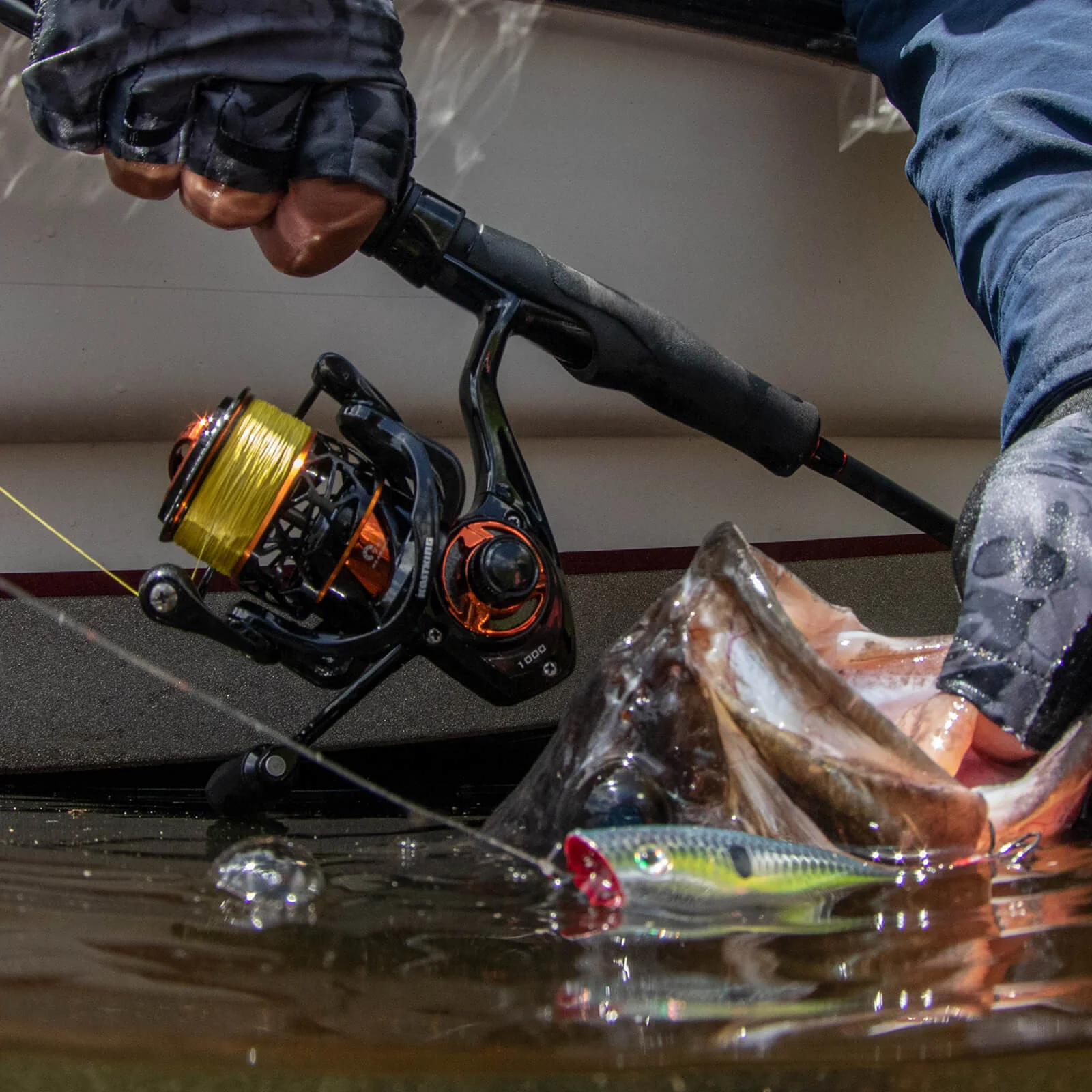 KastKing Zephyr 1000 SFS (Spin Finesse System) Fishing Reel - Image 4