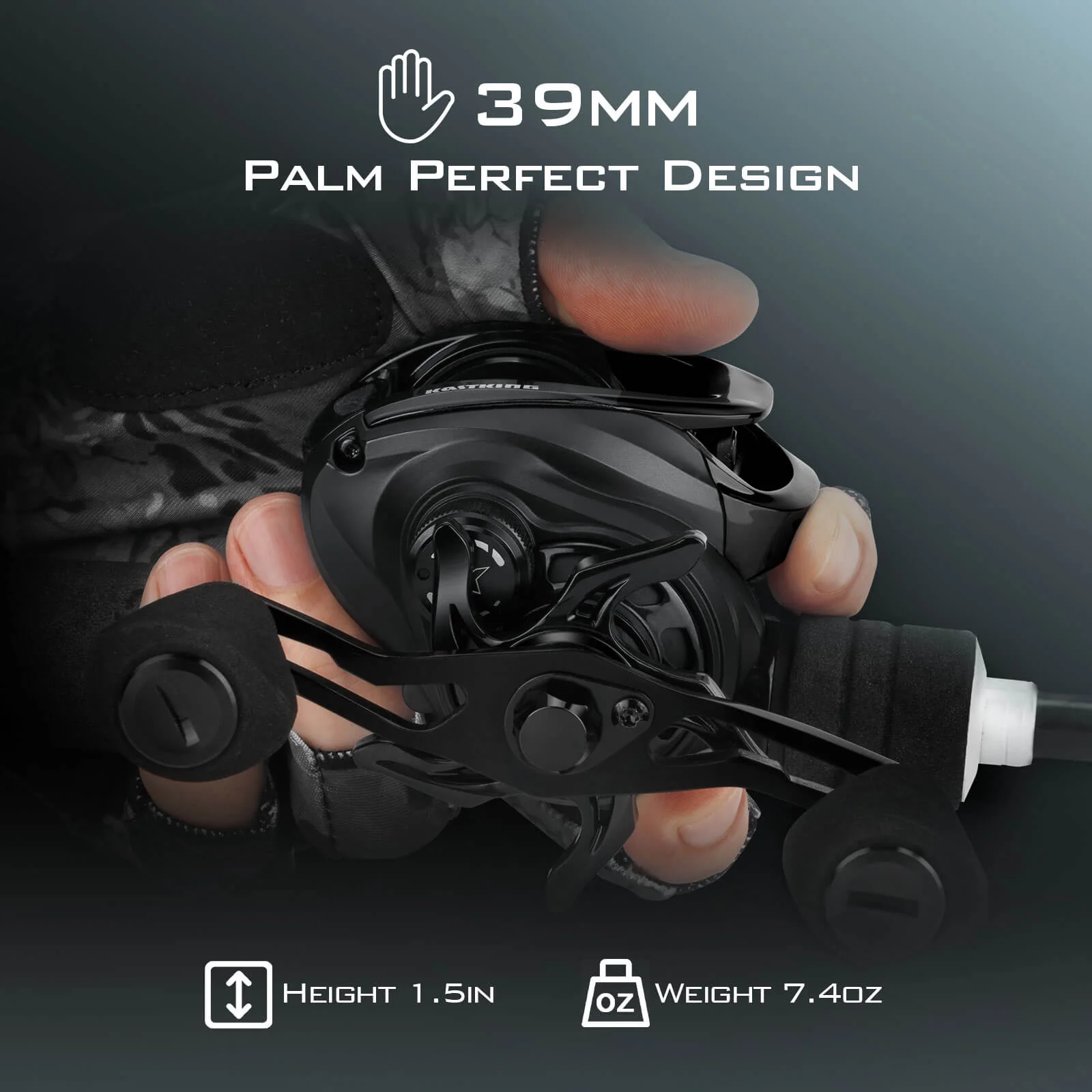 KastKing Zephyr Baitcasting Reel - Image 6