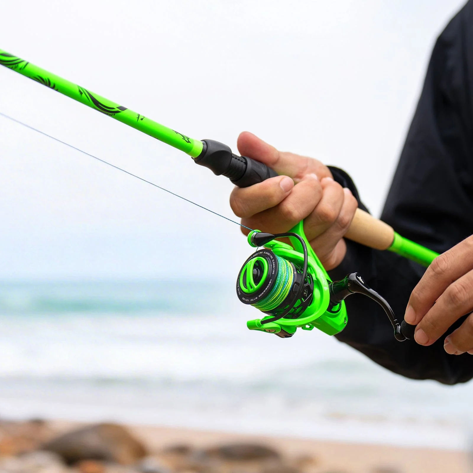 KastKing Zephyr Dual-tip Spinning Fishing Rod and Reel Combo - Image 12
