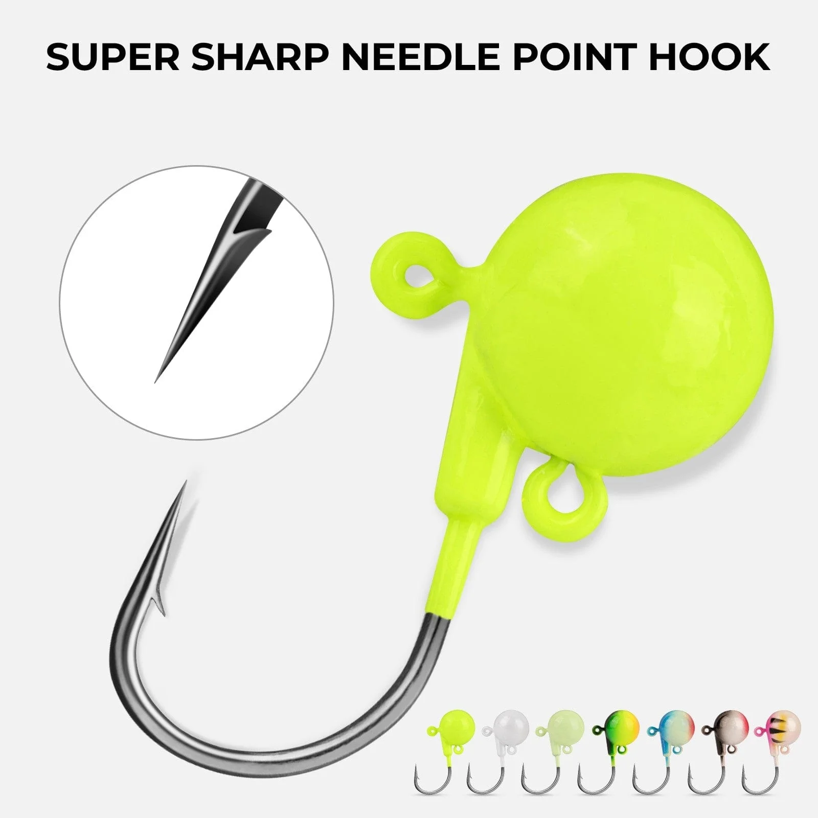 MadBite Dead Drop Jig Heads for Fishing - Image 7