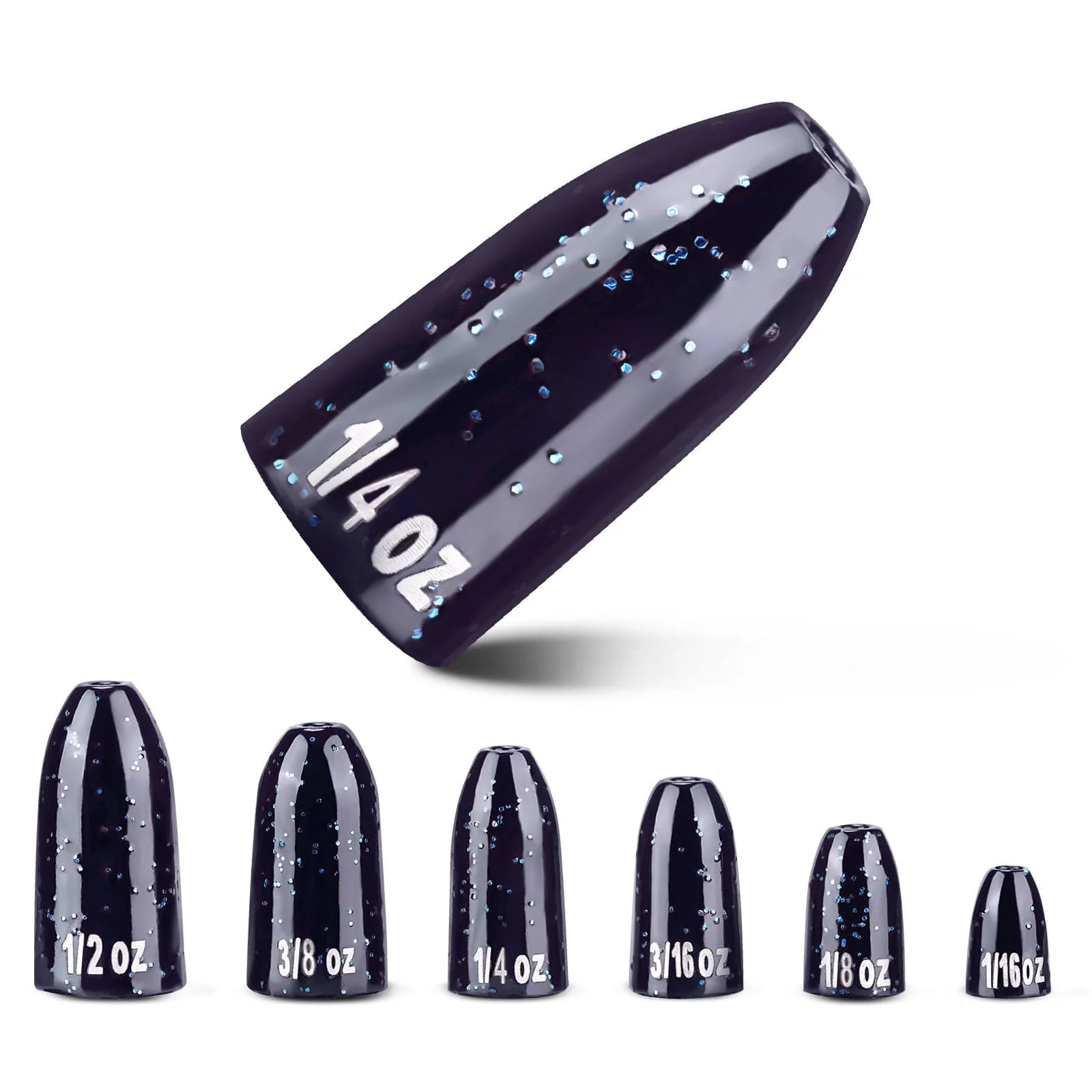 MadBite Tungsten Fishing Worm Weights - Image 7