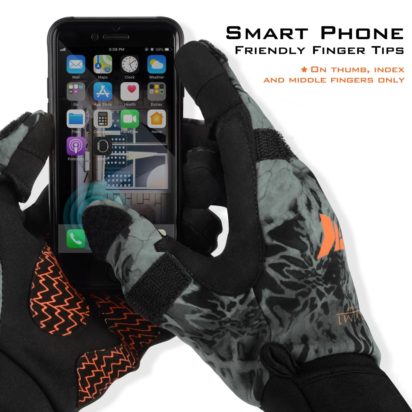 KastKing Mountain Mist Fishing Gloves - Image 5