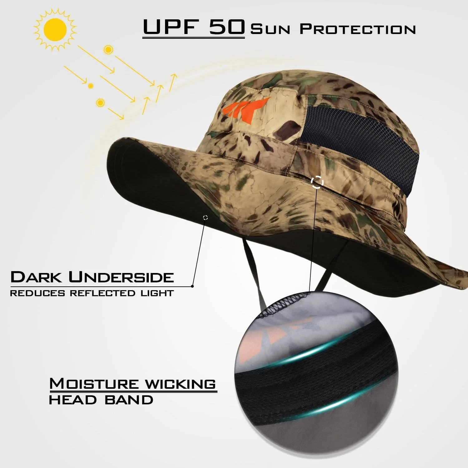 KastKing Sol Armis UPF 50 Boonie Hat - Image 13