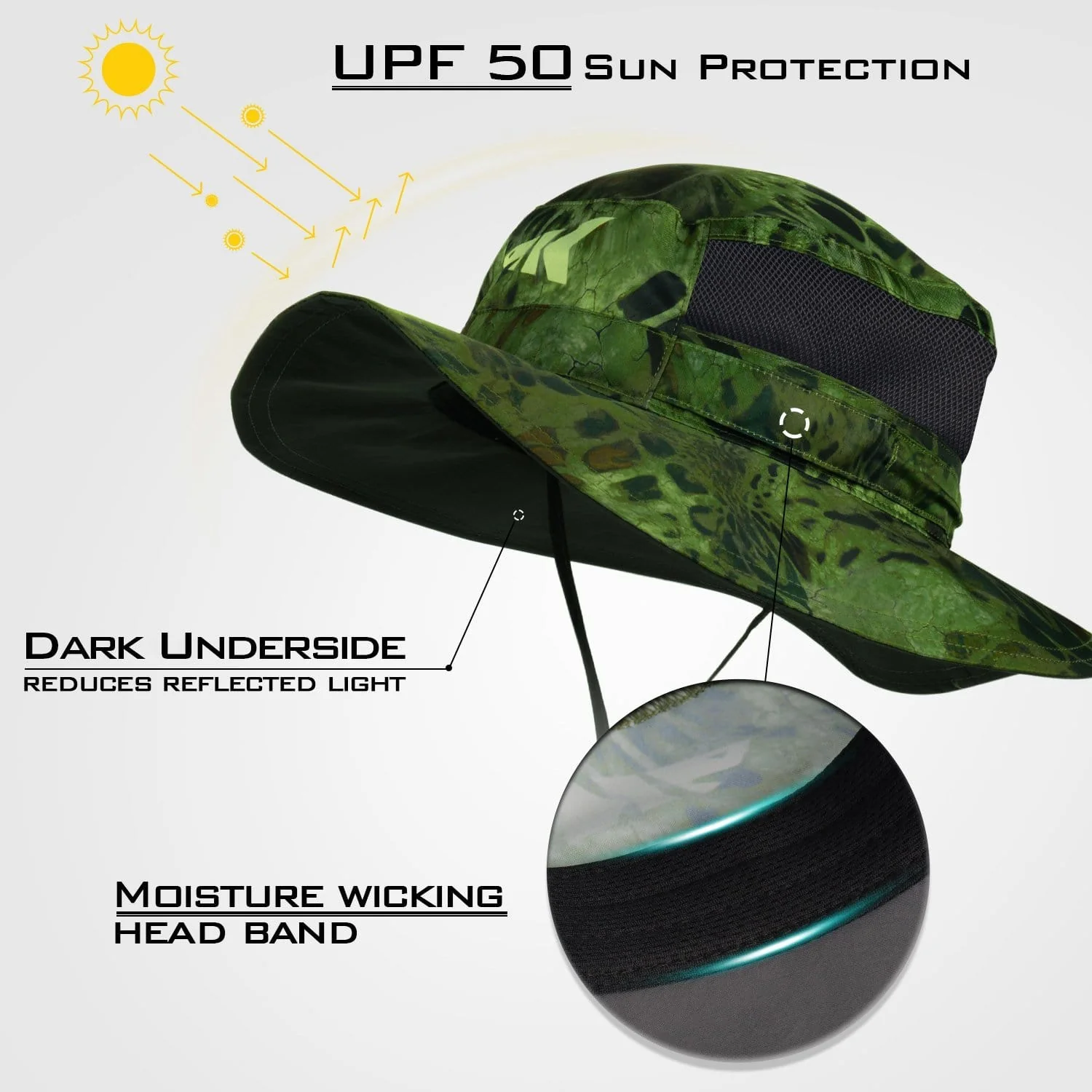 KastKing Sol Armis UPF 50 Boonie Hat - Image 8
